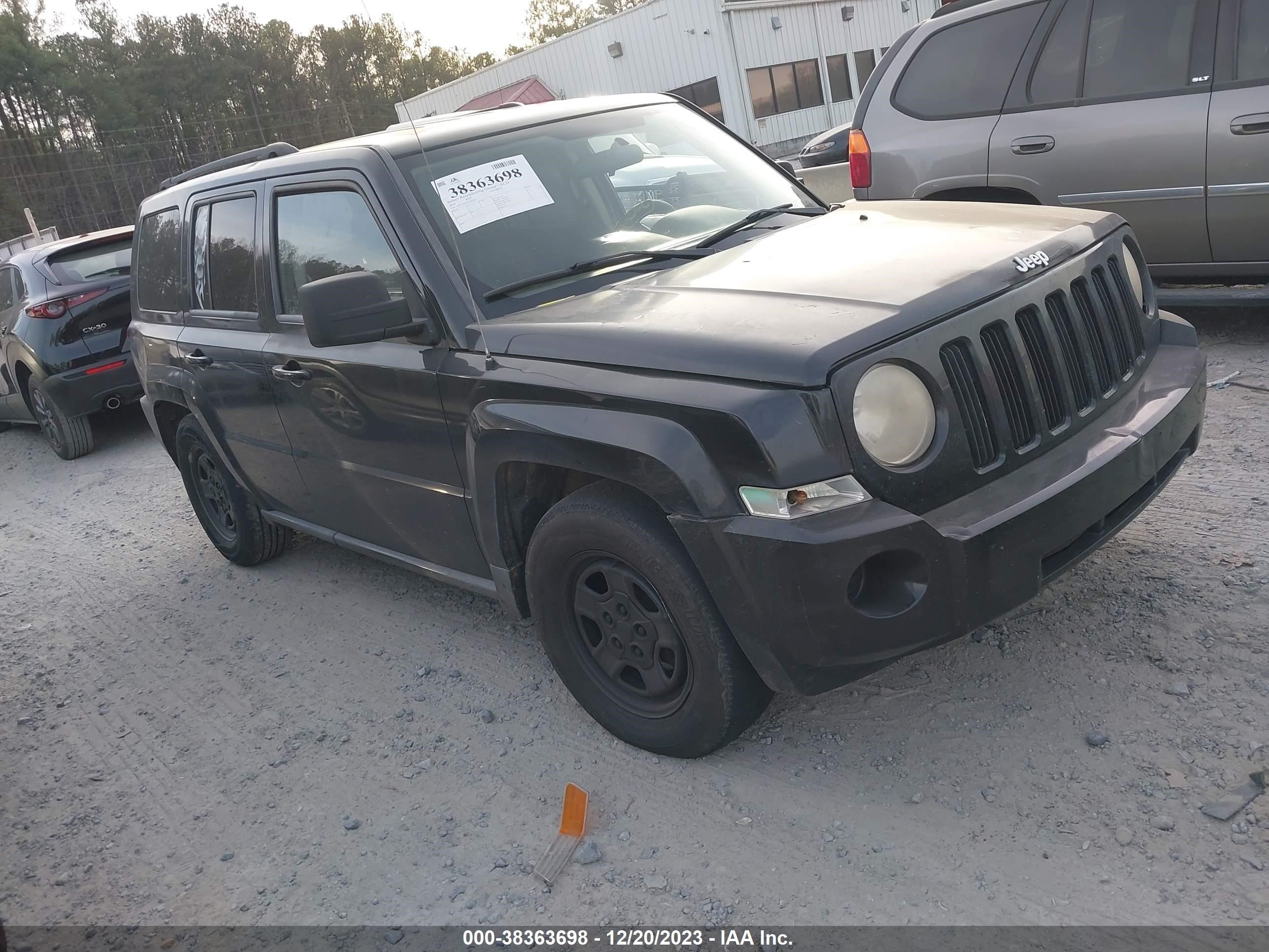 jeep liberty (patriot) 2010 1j4nt2gb4ad507651