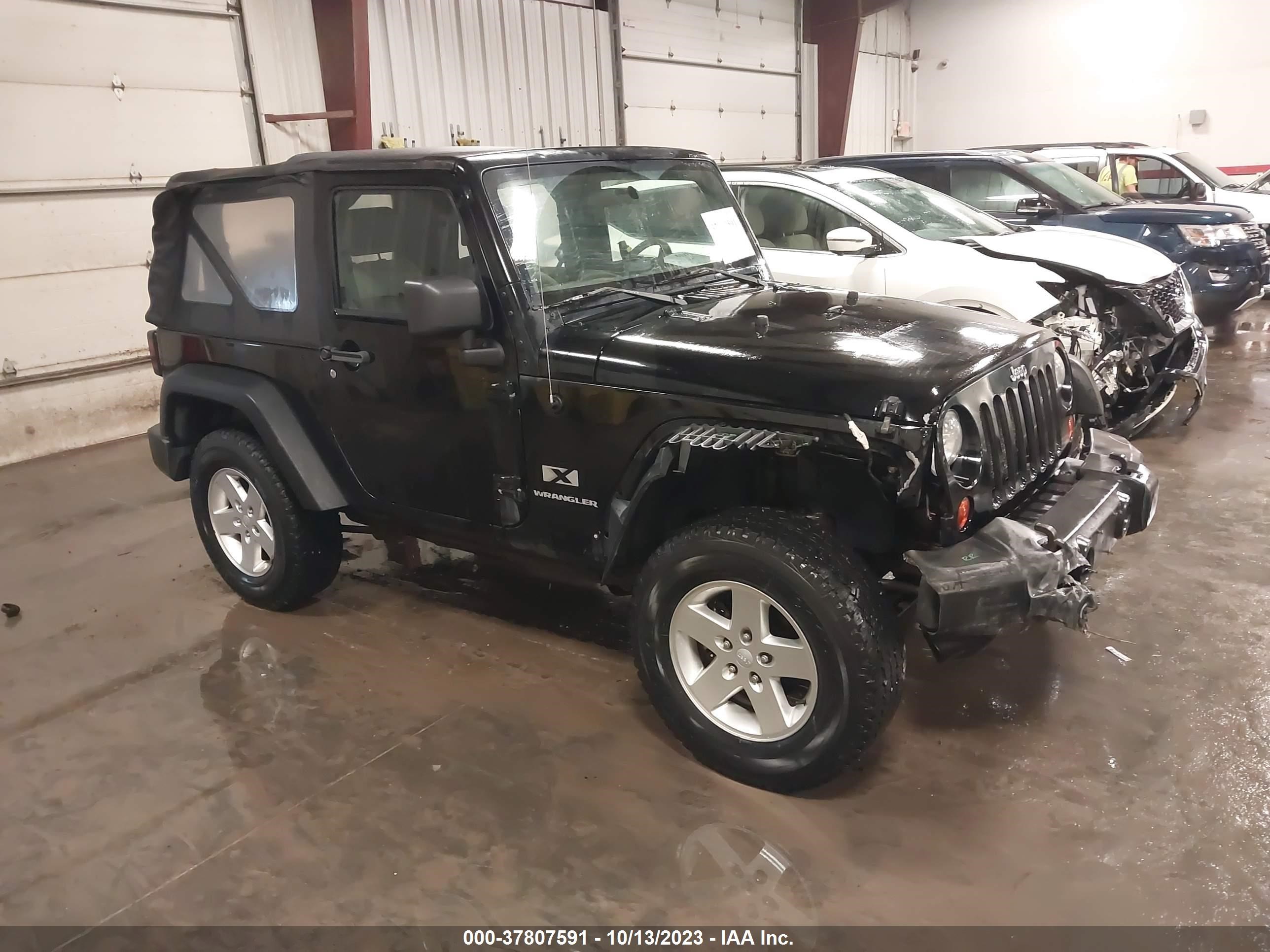 jeep wrangler 2008 1j8fa24158l618312