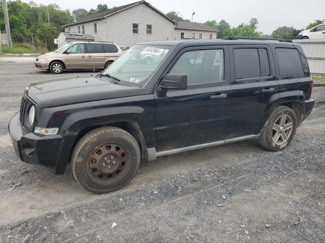 jeep patriot 2007 1j8ff28w07d357719