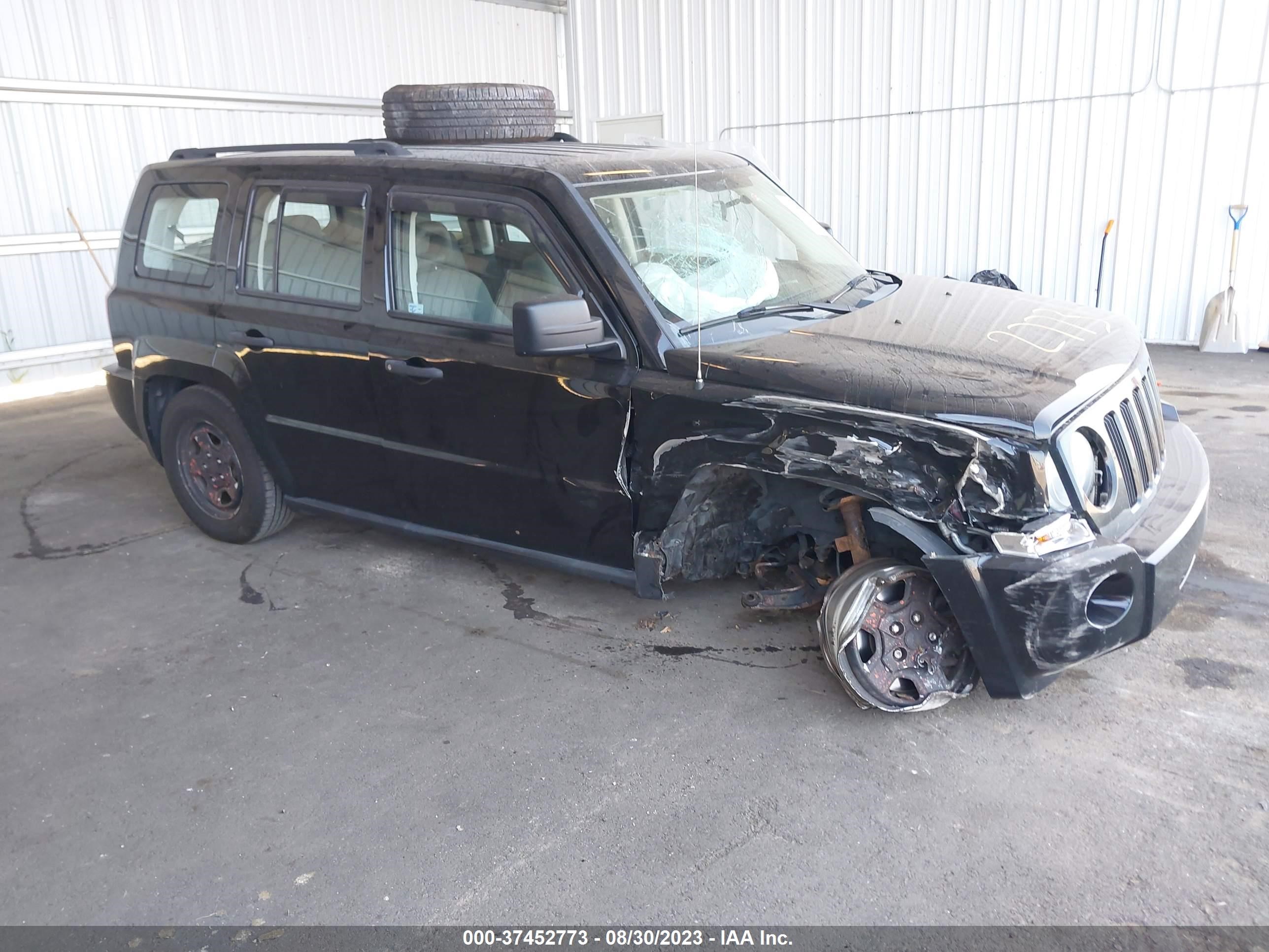 jeep liberty (patriot) 2007 1j8ff28w17d357793