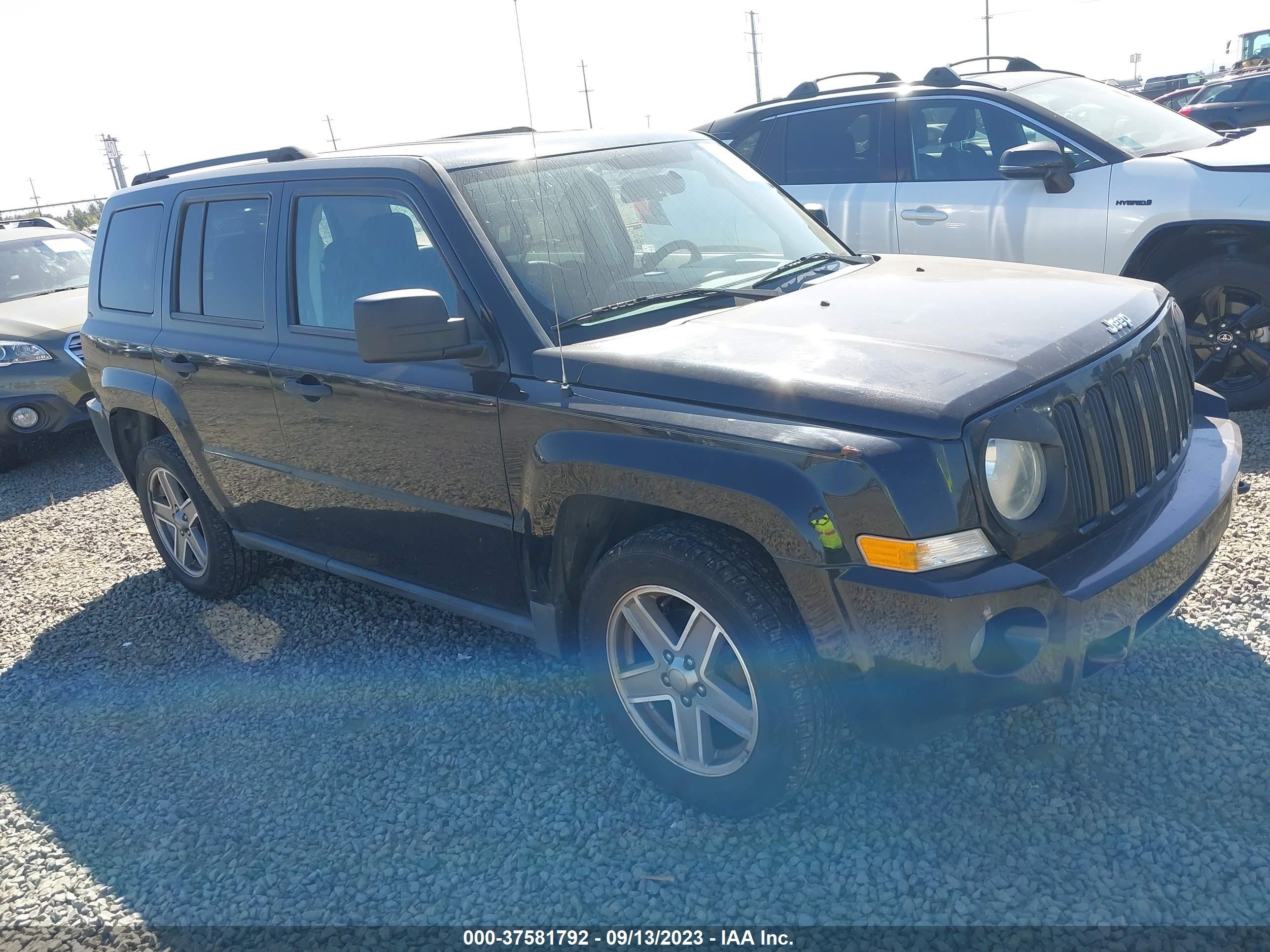 jeep liberty (patriot) 2007 1j8ff28w77d355921