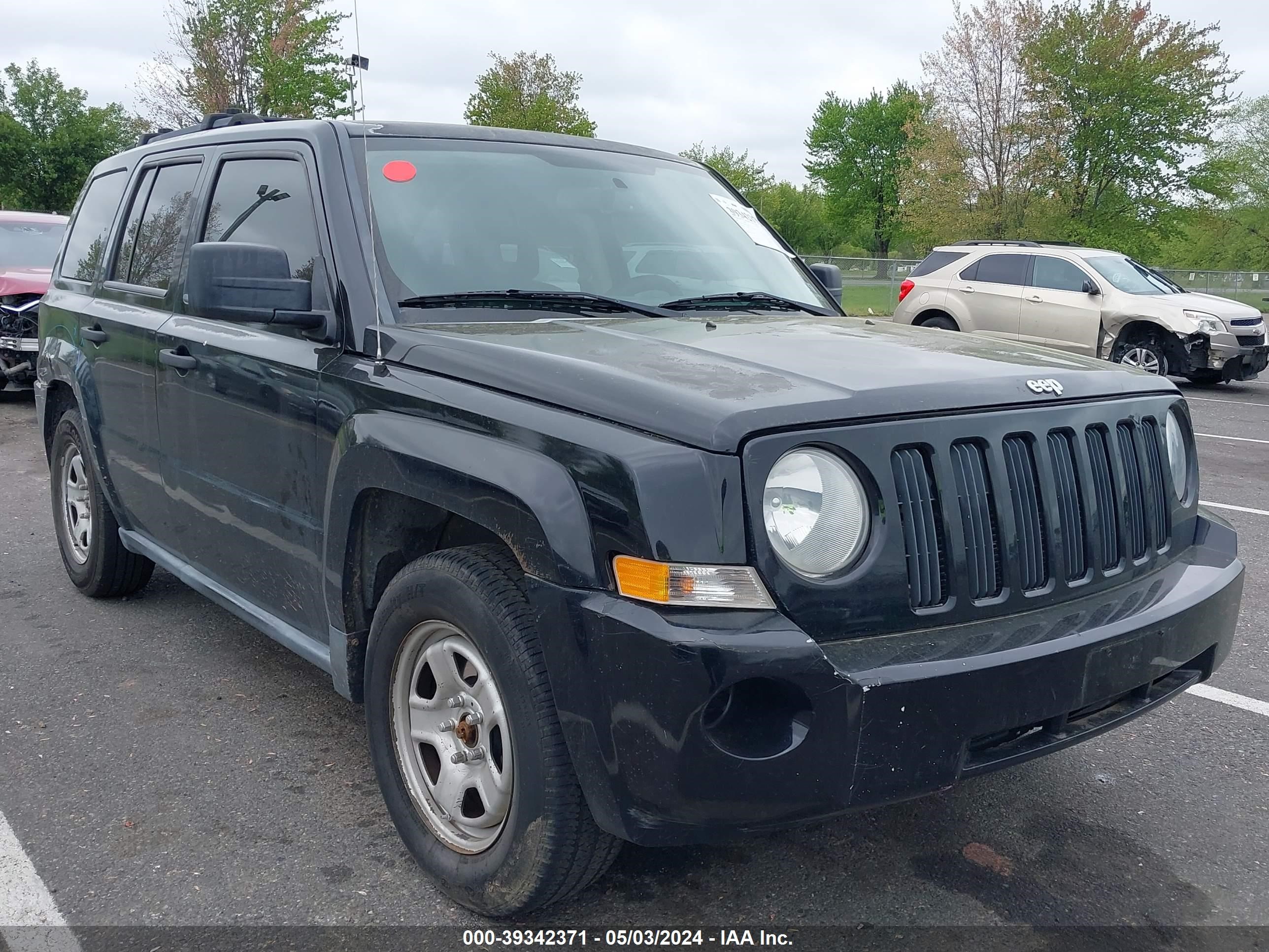 jeep liberty (patriot) 2007 1j8ff28w87d308803