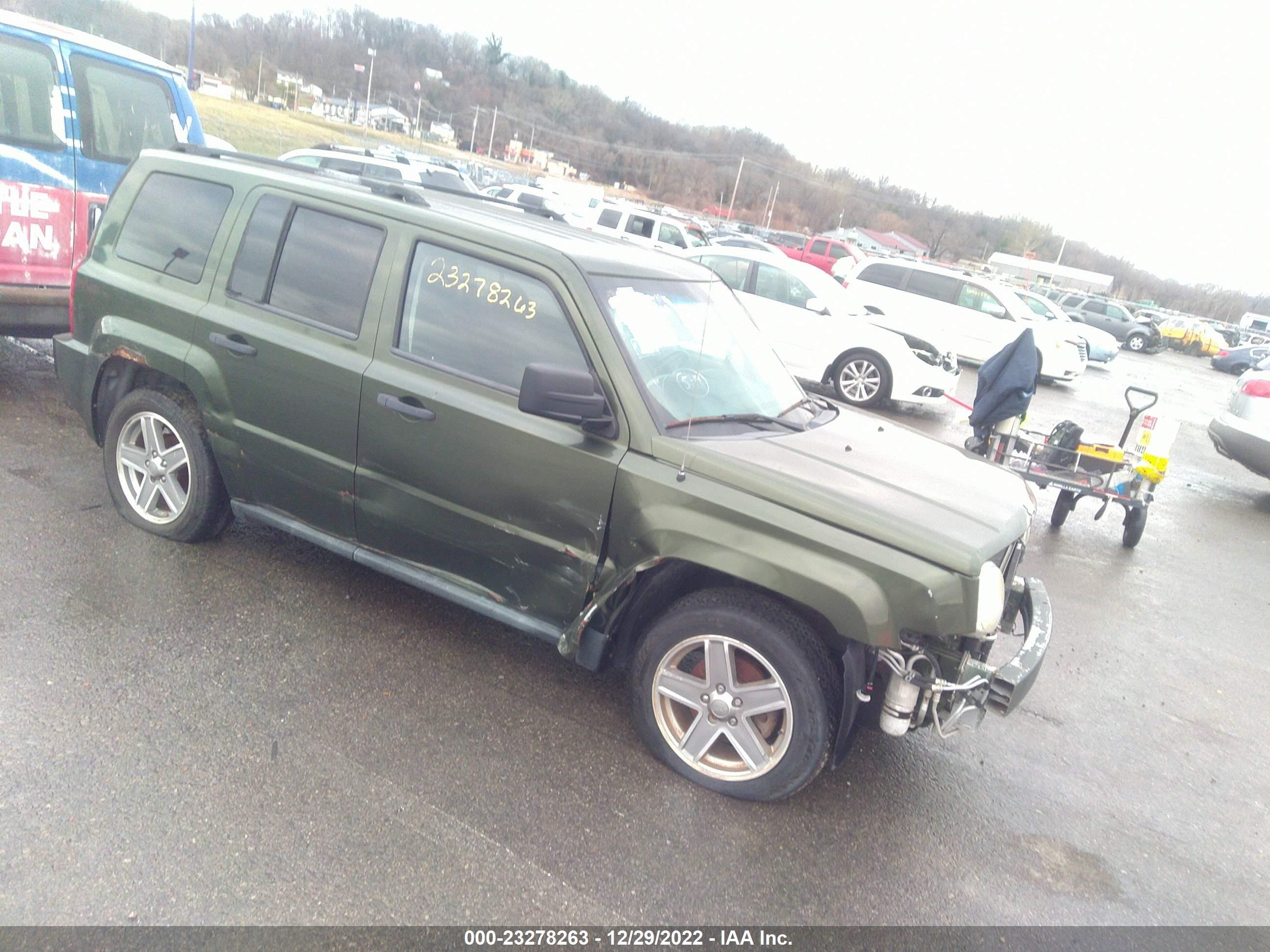 jeep liberty (patriot) 2008 1j8ff28wx8d512164