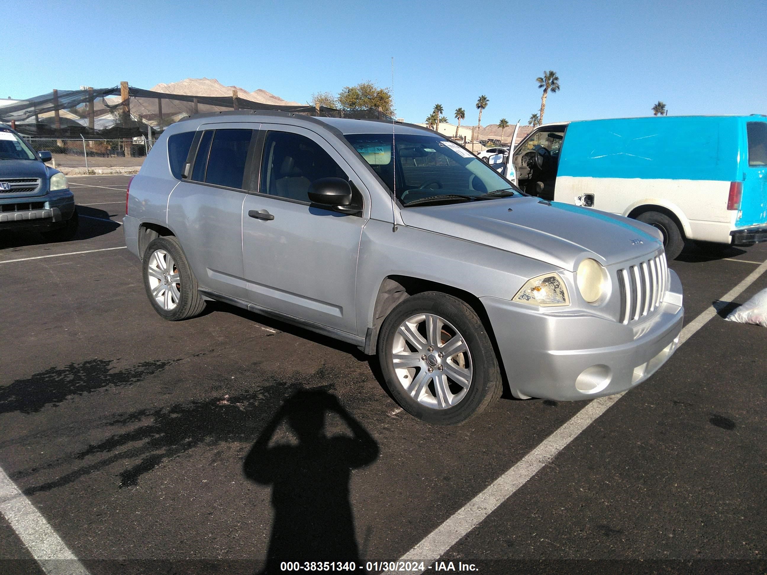 jeep compass 2007 1j8ff47w47d166205