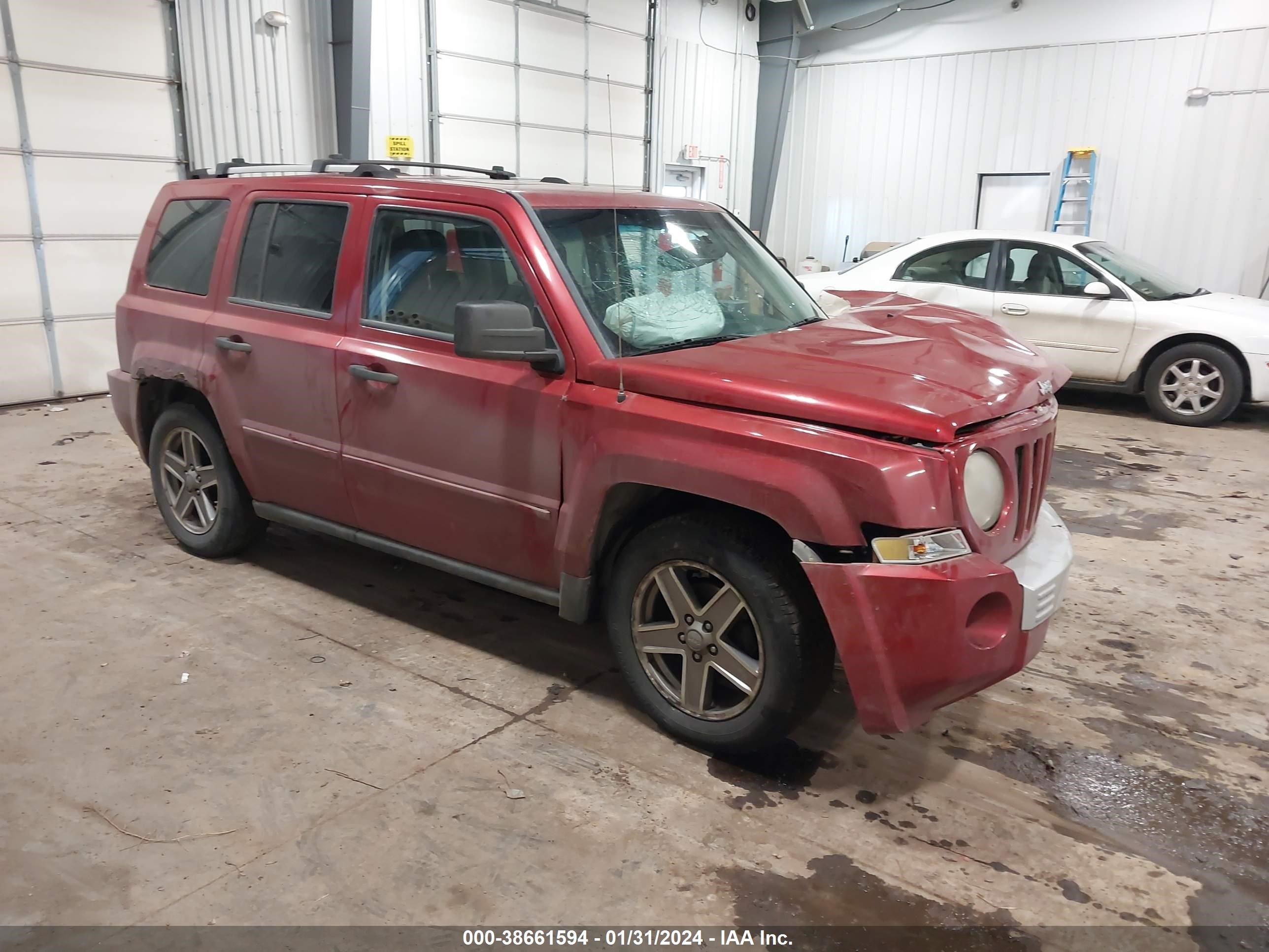 jeep liberty (patriot) 2007 1j8ff48w47d289551