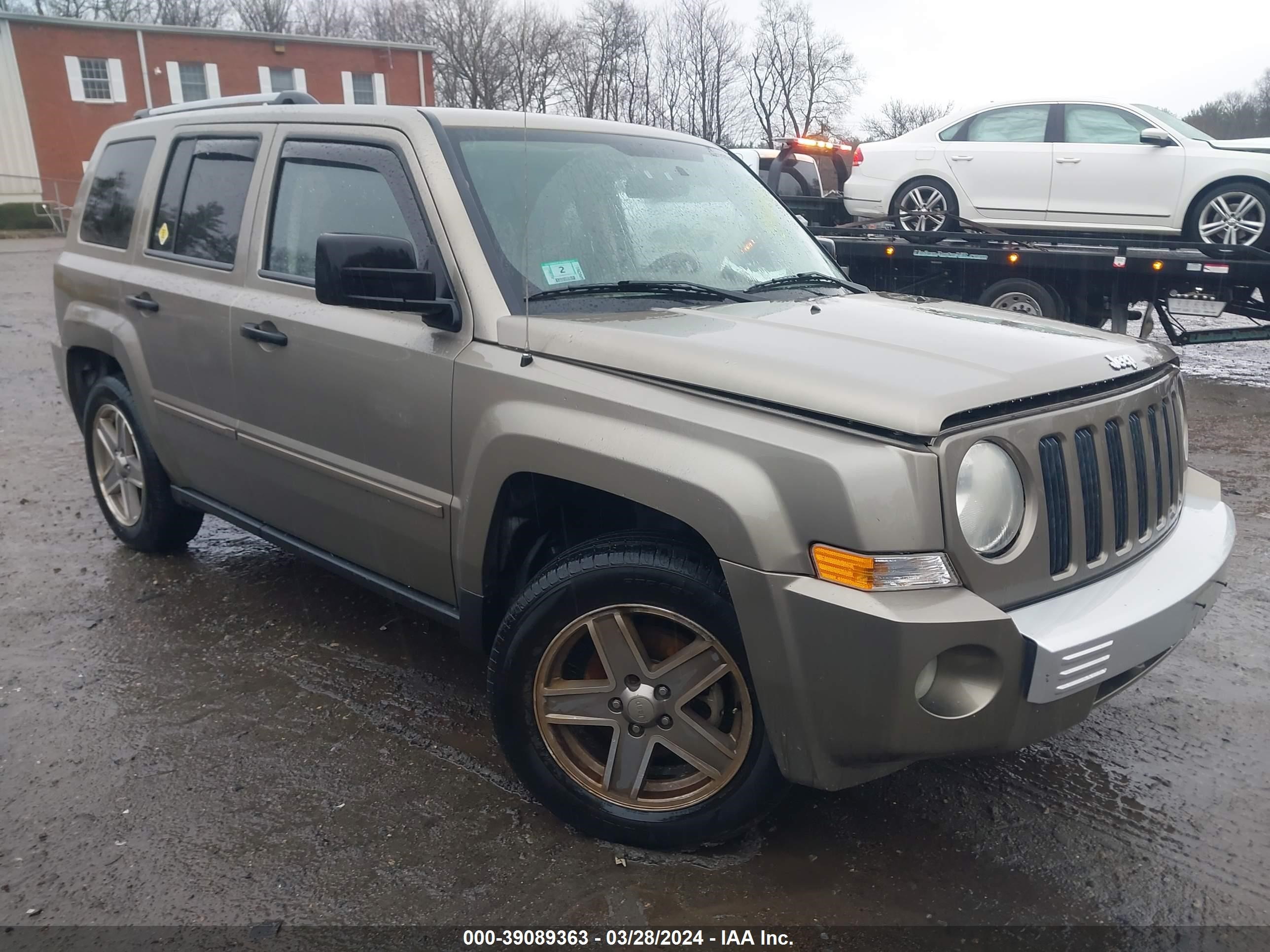 jeep liberty (patriot) 2007 1j8ff48w67d353282