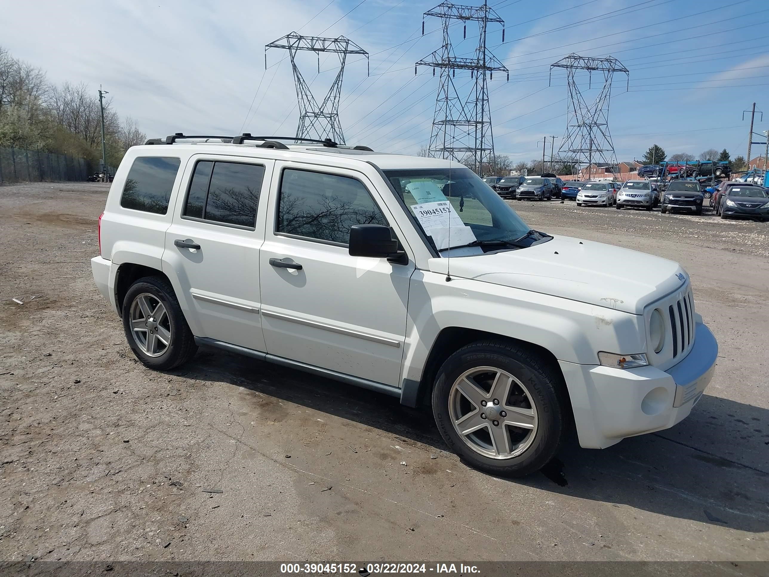 jeep liberty (patriot) 2008 1j8ff48w88d713718