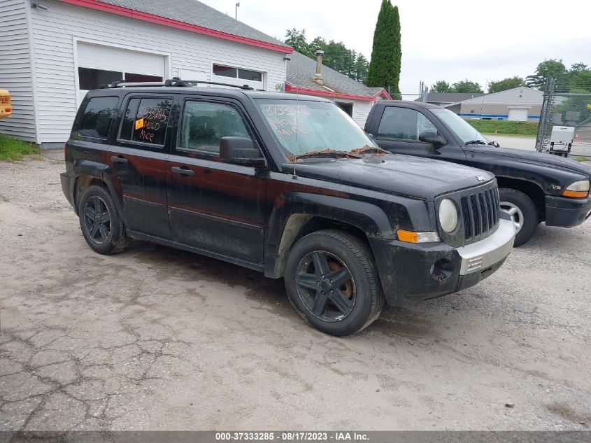 jeep liberty (patriot) 2007 1j8ff48wx7d303470