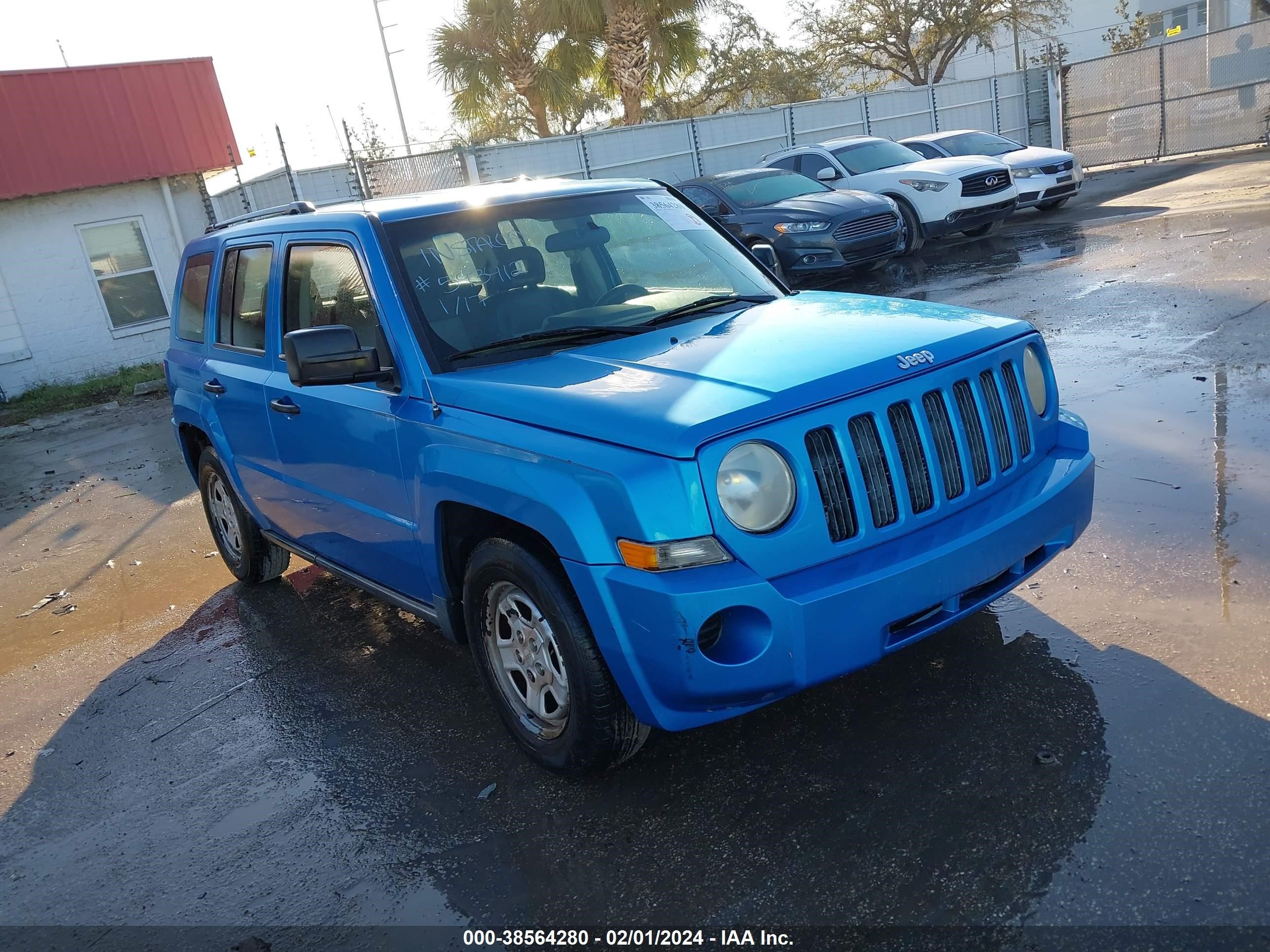 jeep liberty (patriot) 2008 1j8ft28w08d593412