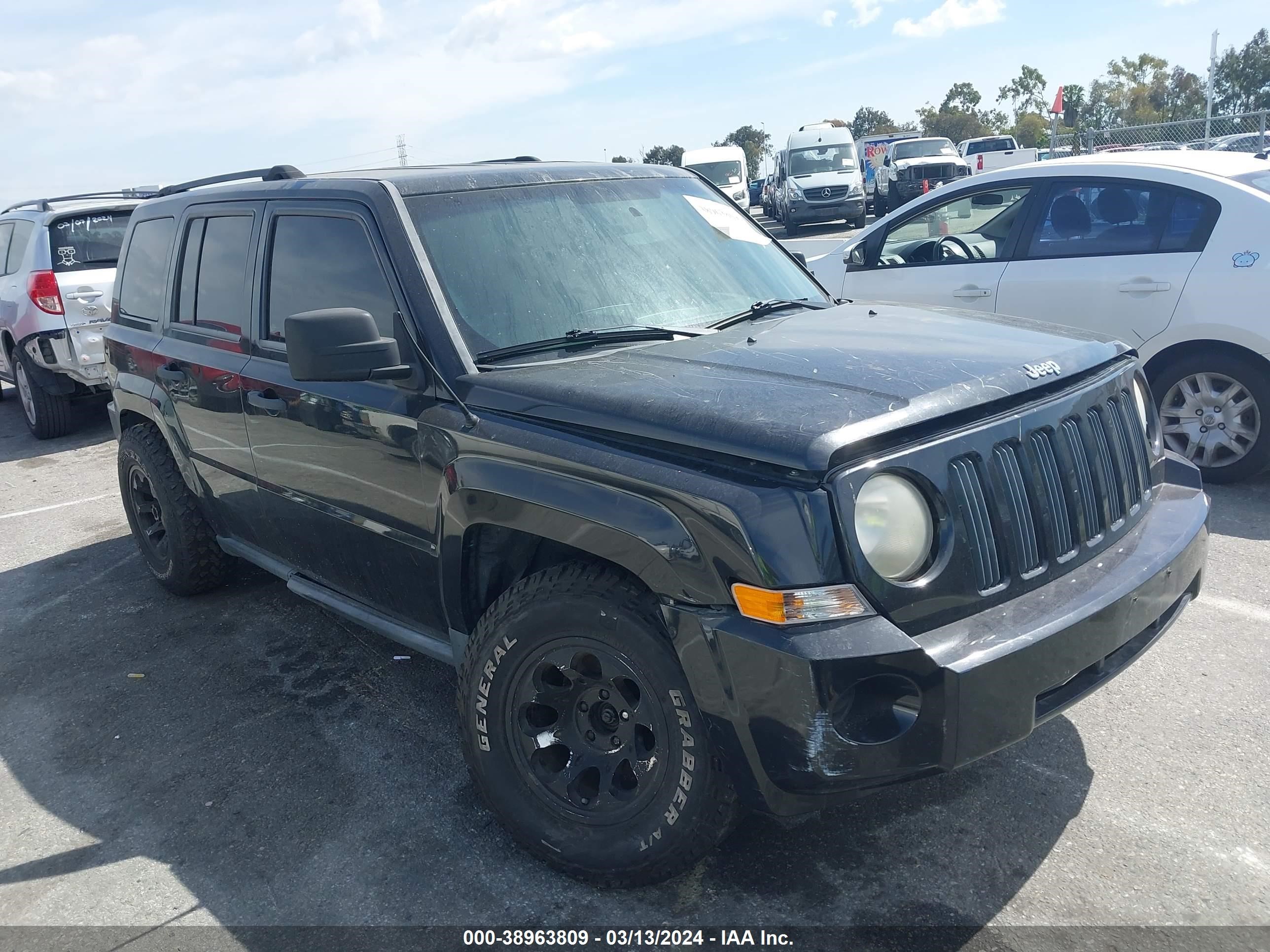 jeep liberty (patriot) 2008 1j8ft28w98d760785