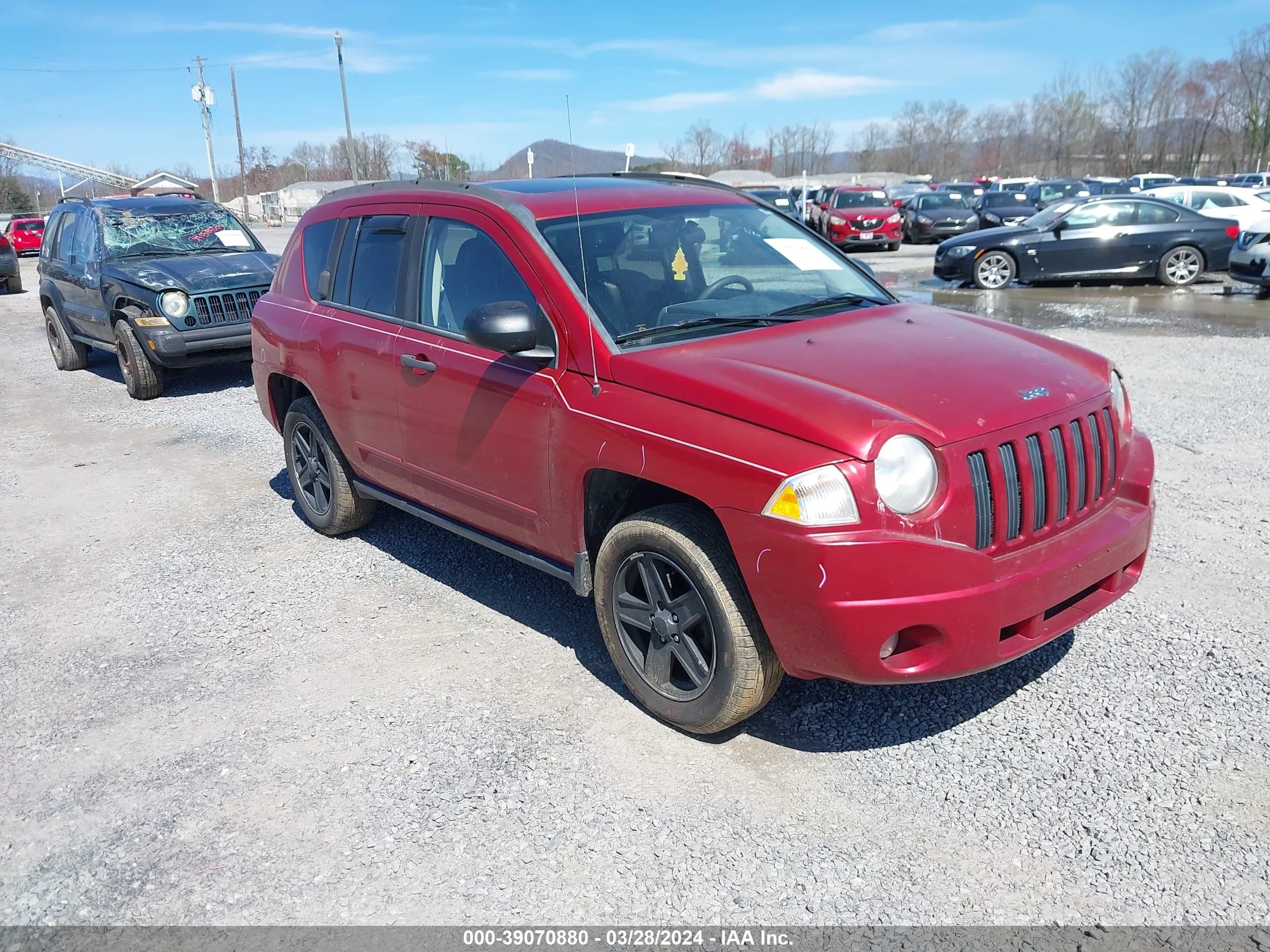 jeep compass 2008 1j8ft47088d730461