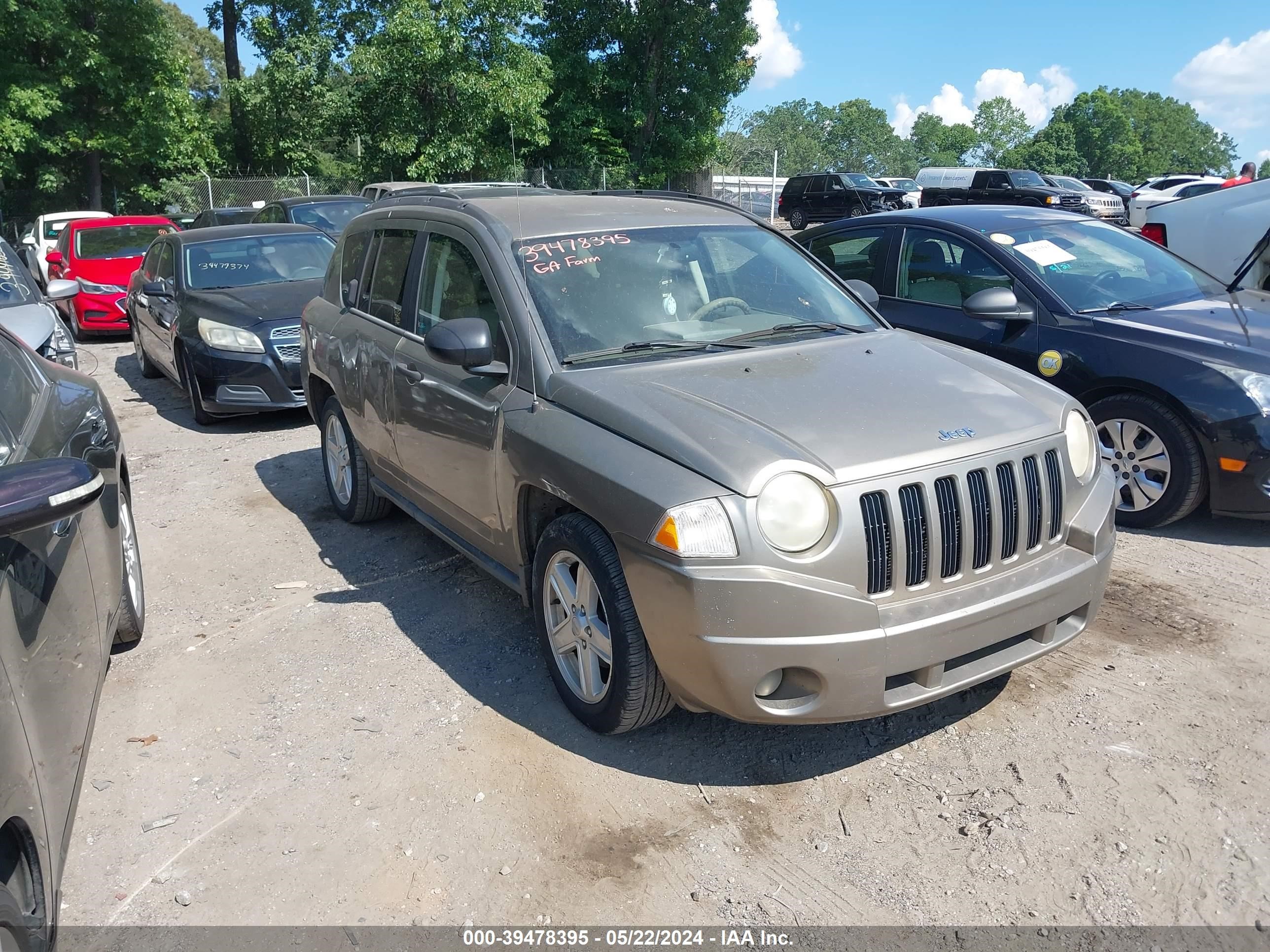 jeep compass 2007 1j8ft47w37d180959