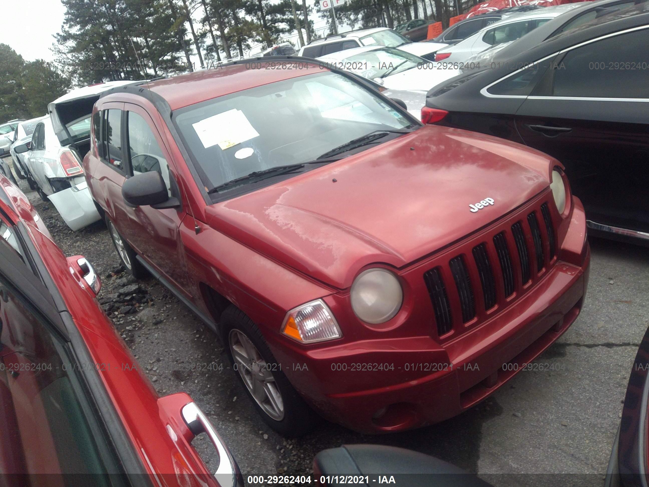 jeep compass 2008 1j8ft47w68d720046