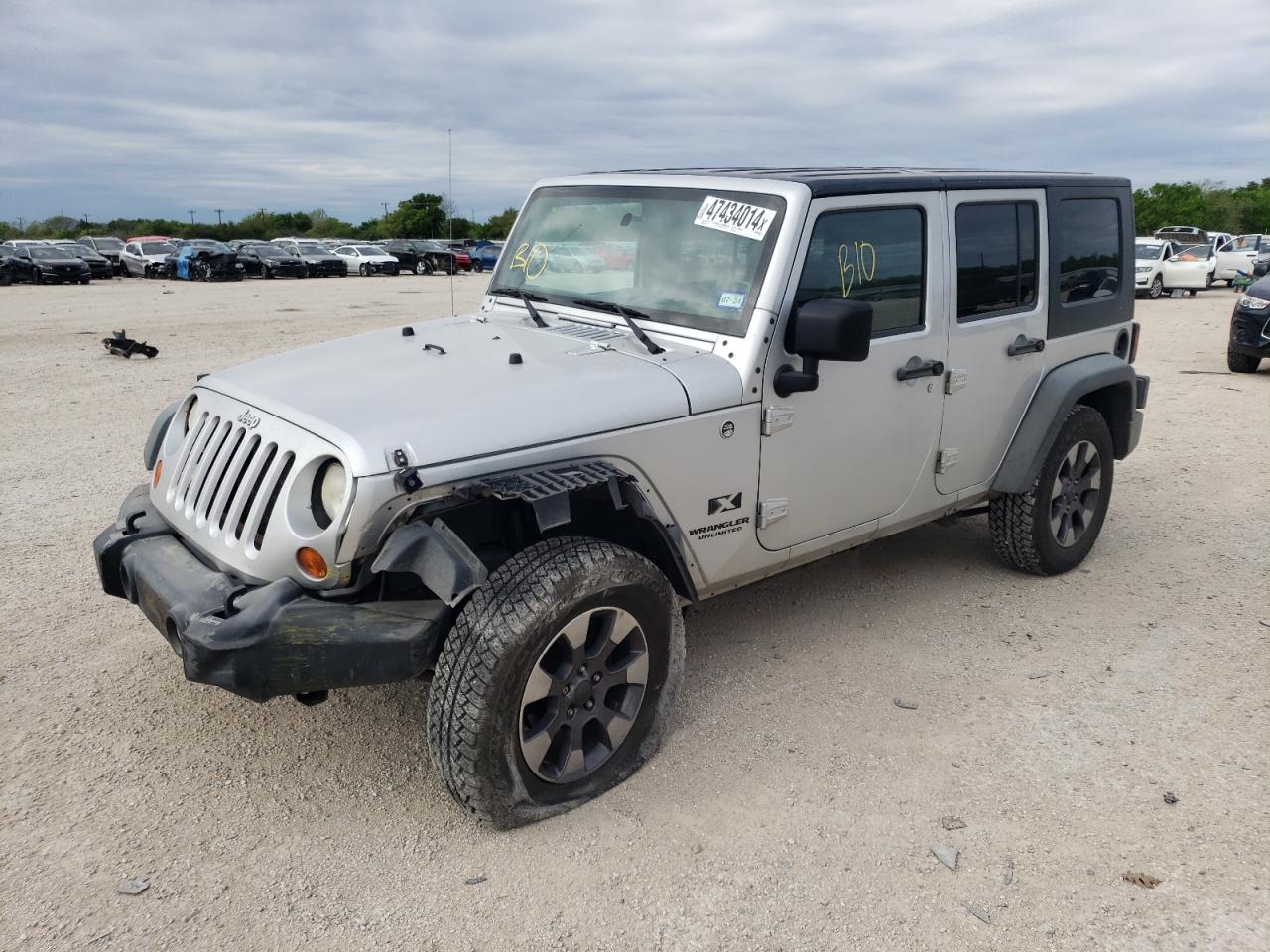 jeep wrangler 2008 1j8ga391x8l526969