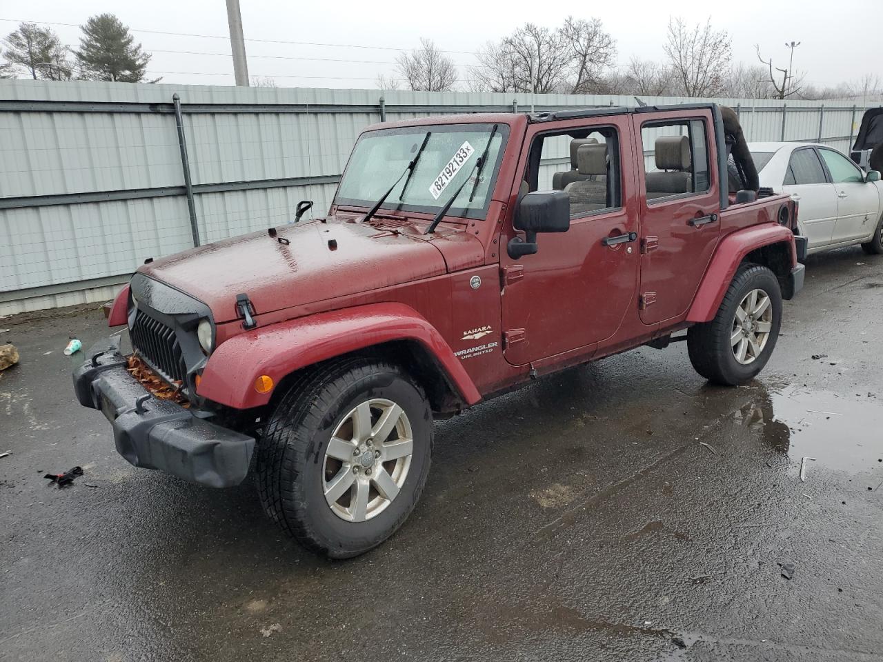 jeep wrangler 2007 1j8ga59117l146185