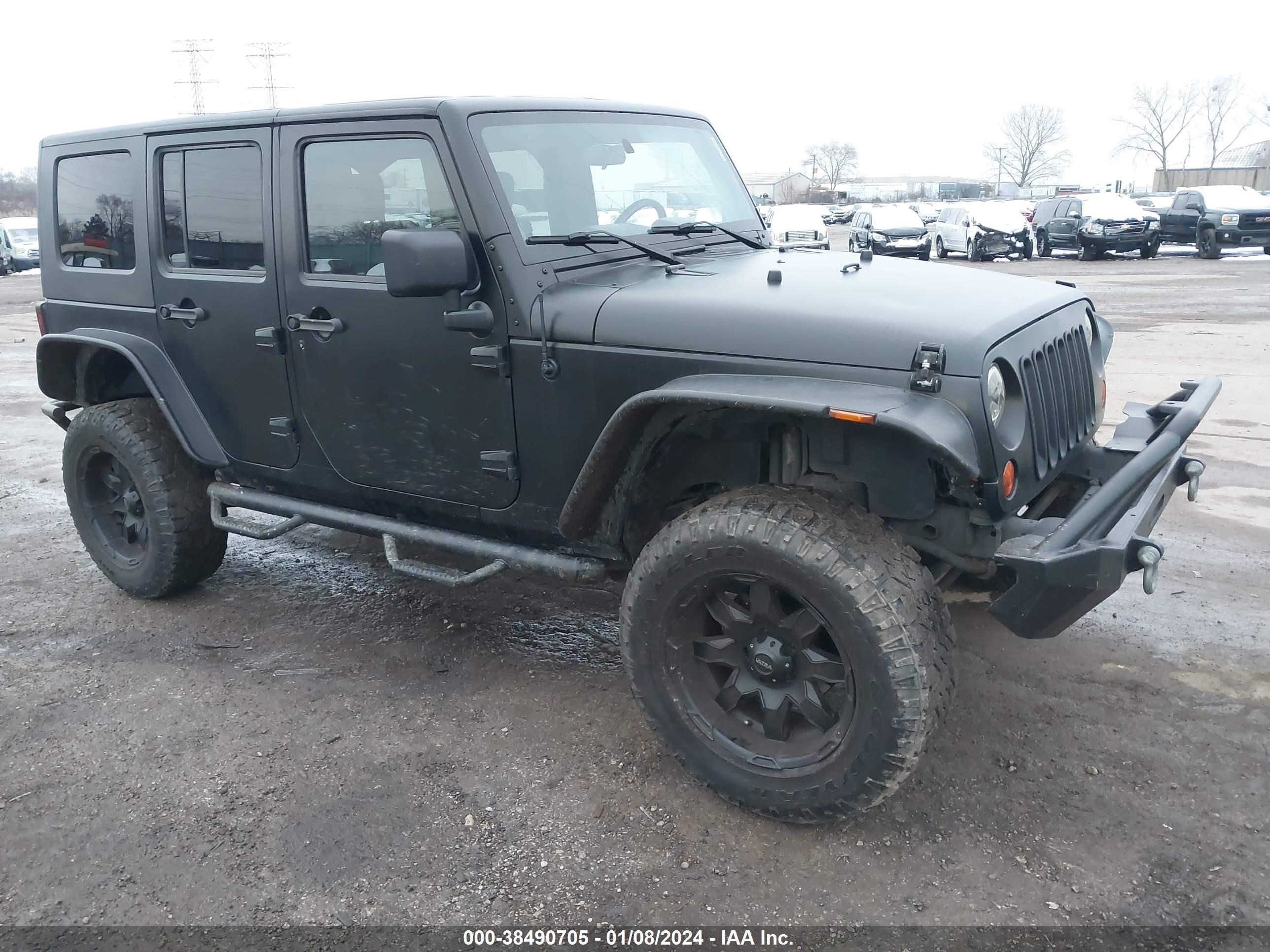 jeep wrangler 2008 1j8ga59118l634344