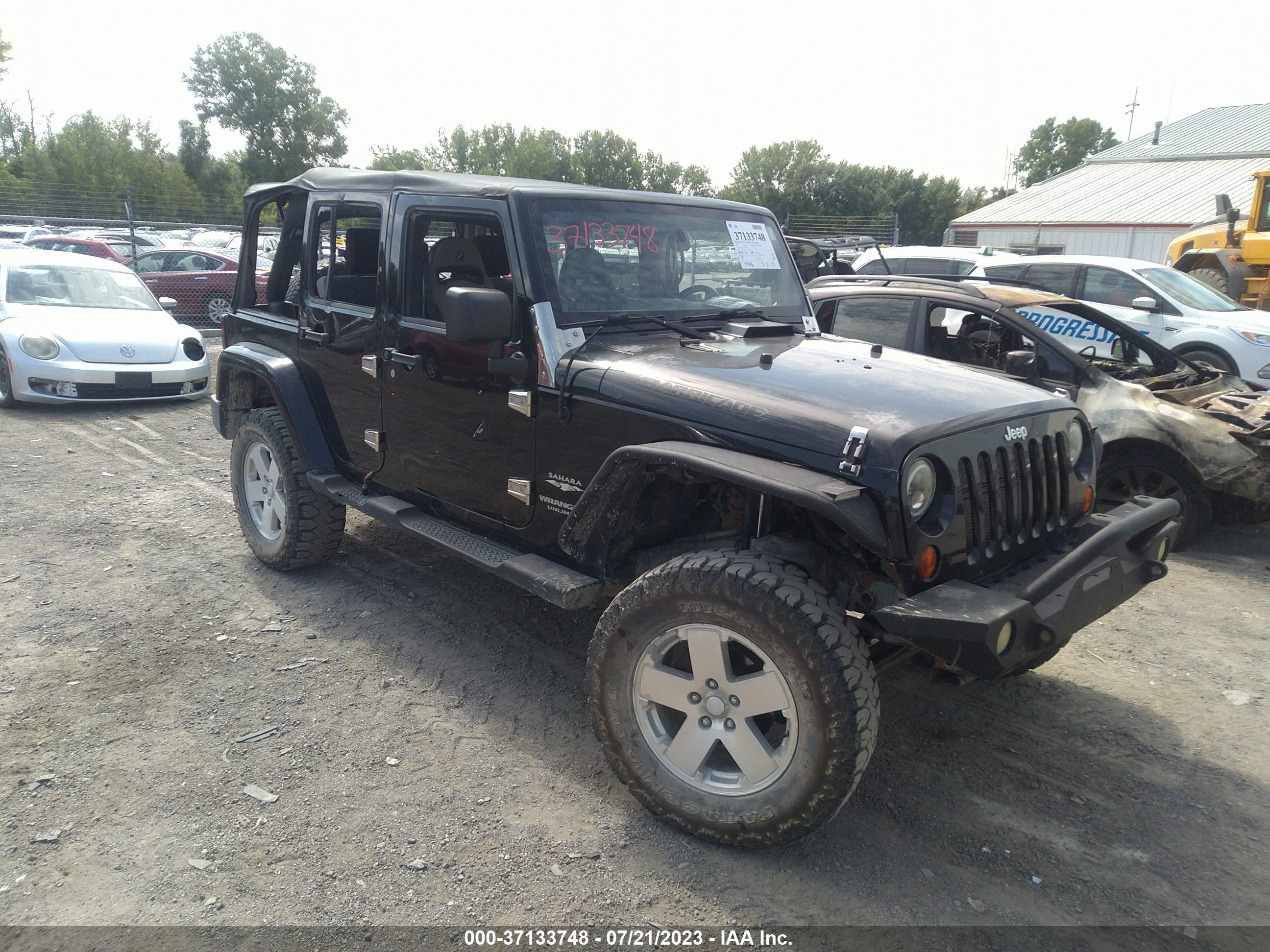 jeep wrangler 2008 1j8ga59138l551370