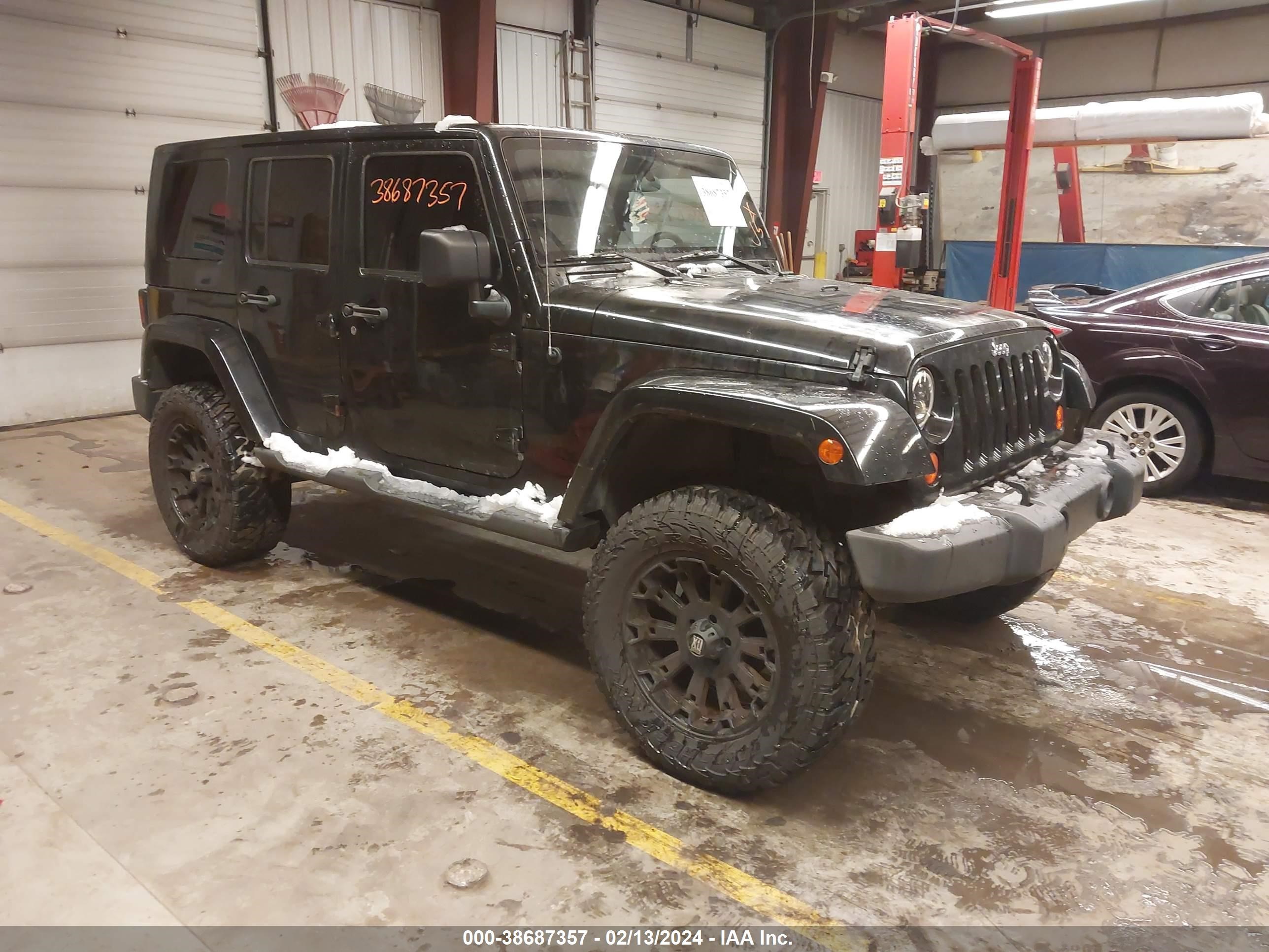 jeep wrangler 2007 1j8ga59187l104757