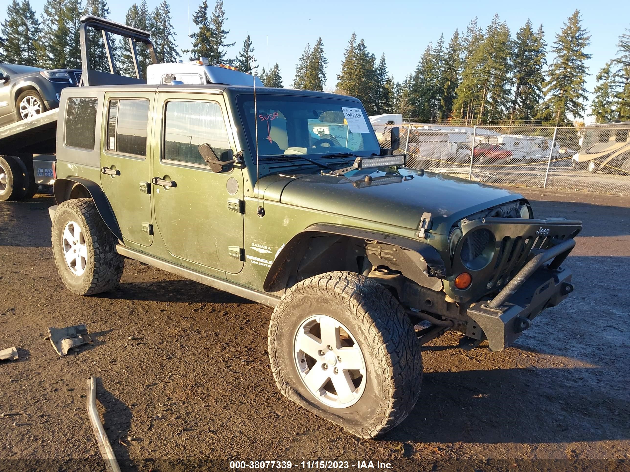 jeep wrangler 2007 1j8ga59197l178009