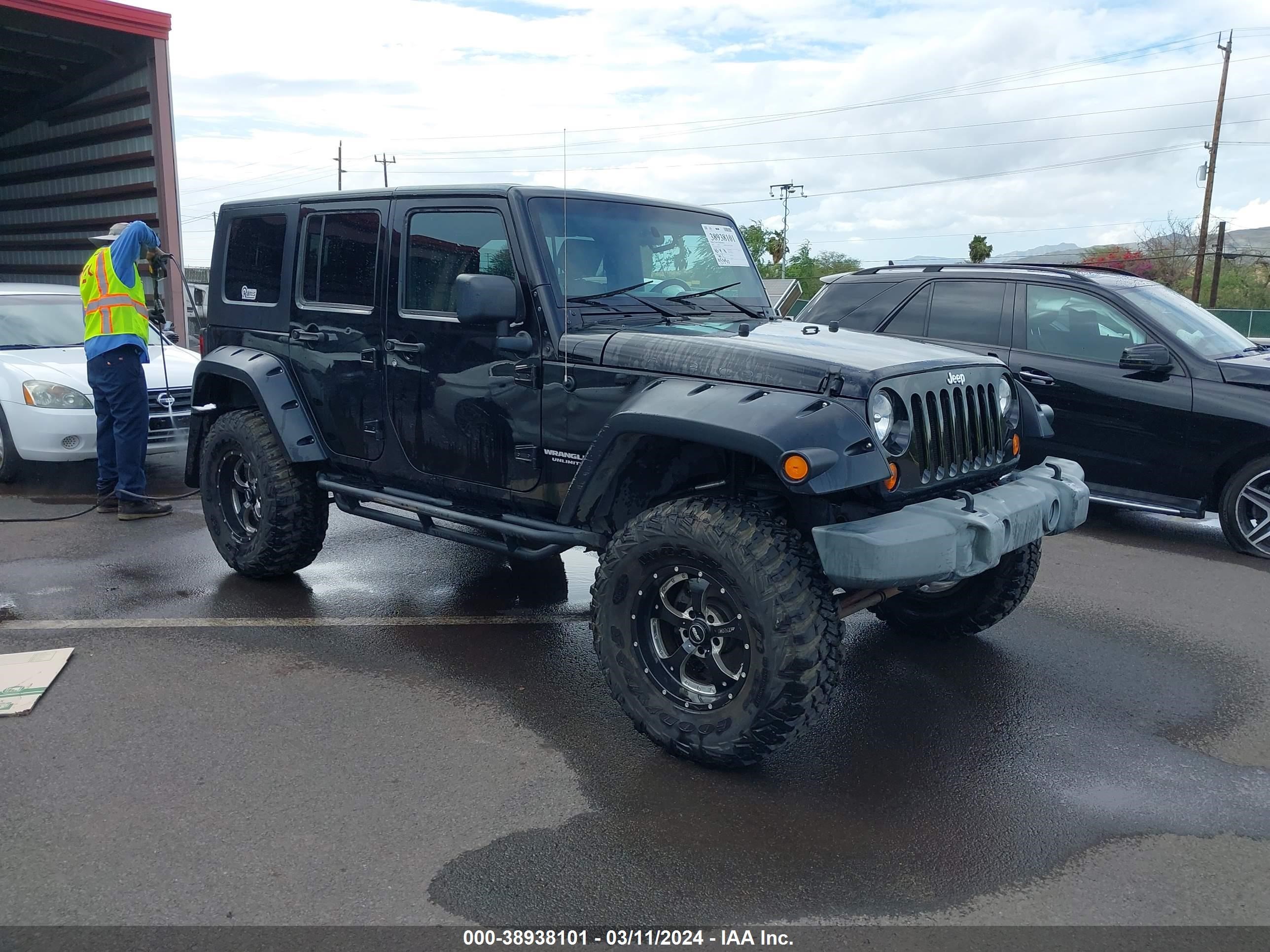 jeep wrangler 2008 1j8ga69148l611243