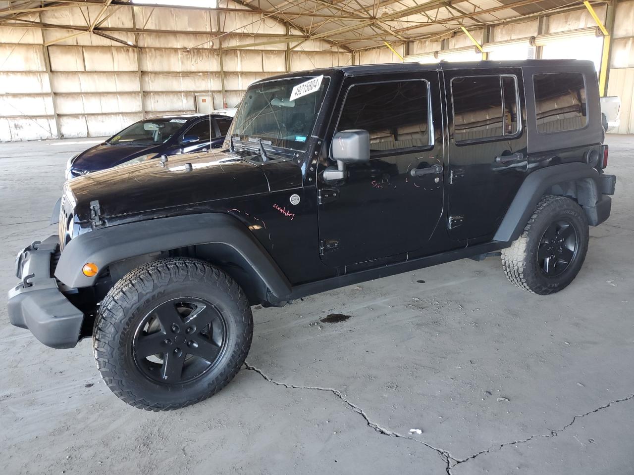 jeep wrangler 2008 1j8ga69168l617111