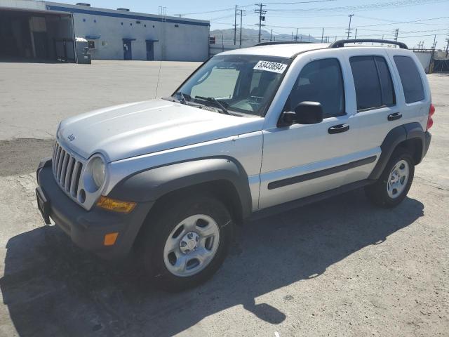 jeep liberty 2006 1j8gk48k66w233286