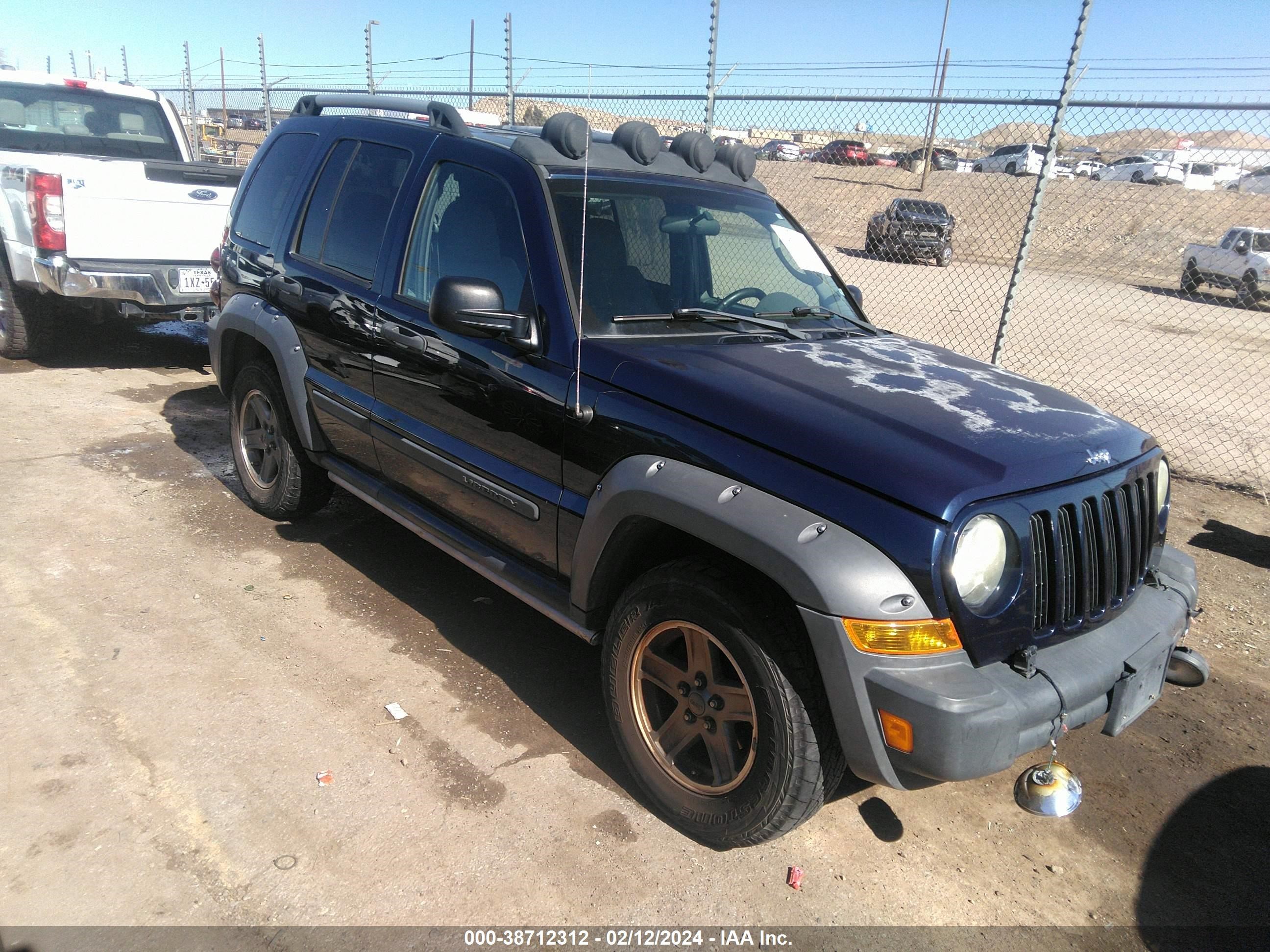 jeep liberty (north america) 2006 1j8gl38k06w213946