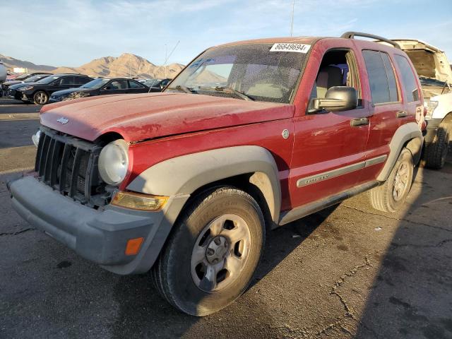 jeep liberty sp 2006 1j8gl48k06w135481