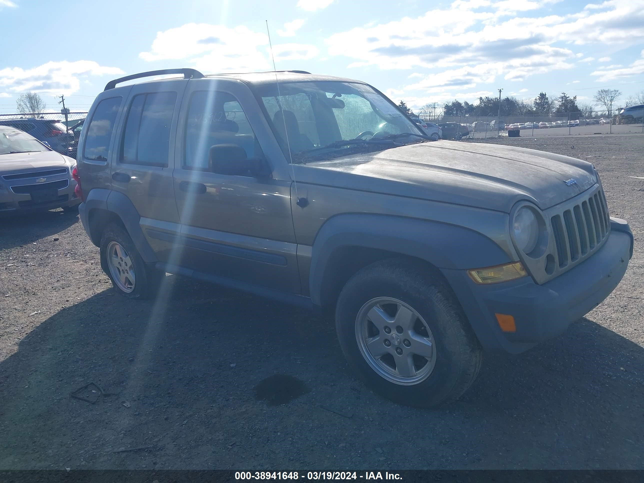 jeep liberty (north america) 2005 1j8gl48k45w630300