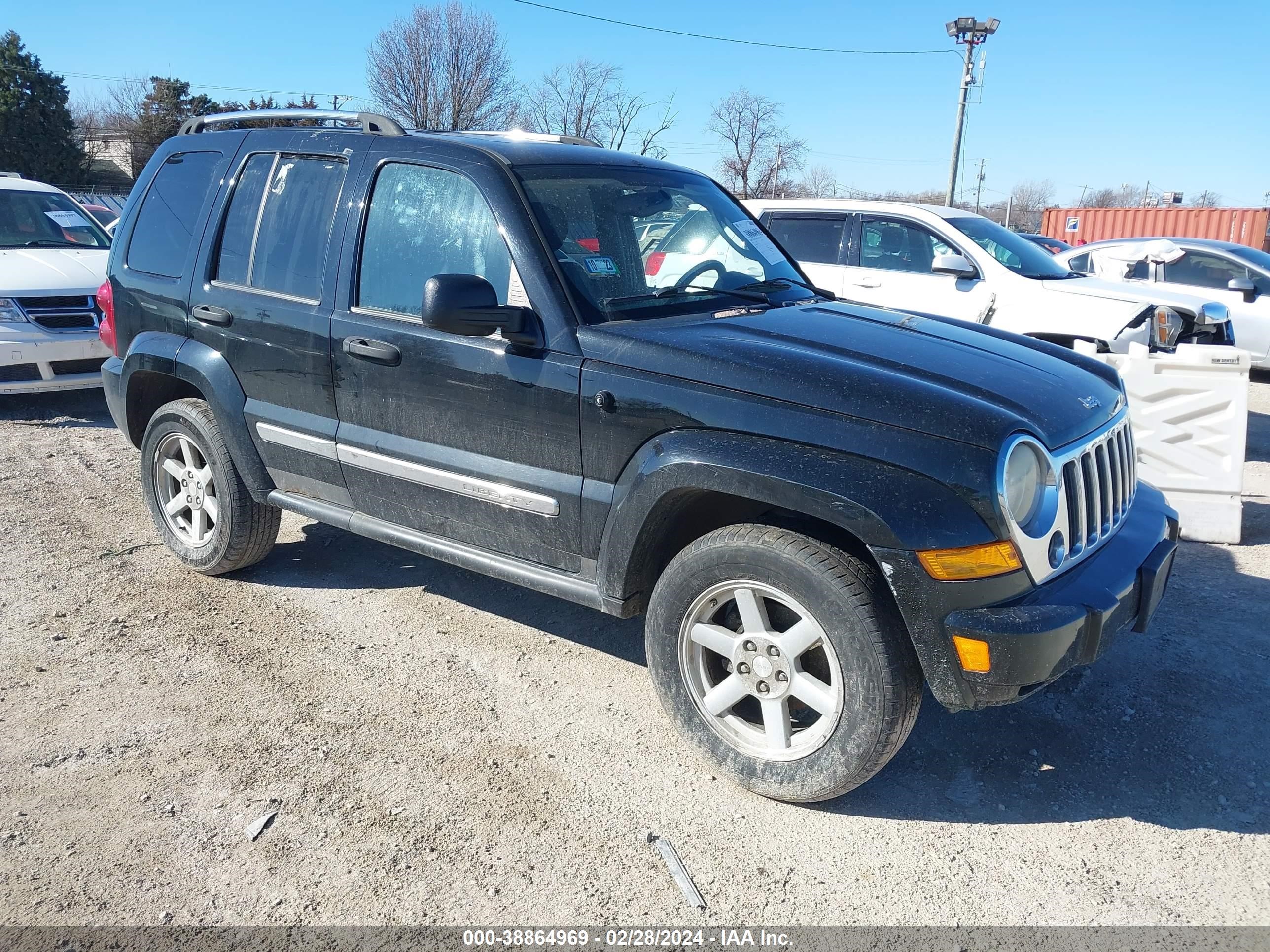 jeep liberty (north america) 2005 1j8gl58k25w524224