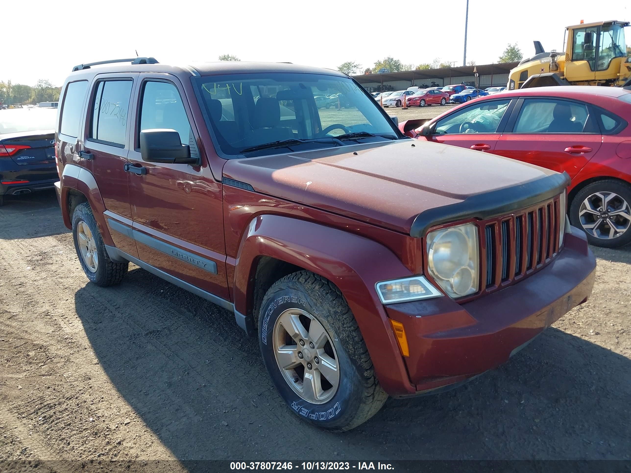 jeep liberty (north america) 2008 1j8gn28k08w106516