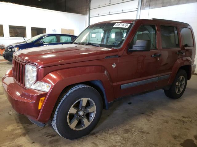 jeep liberty 2008 1j8gn28k18w140741