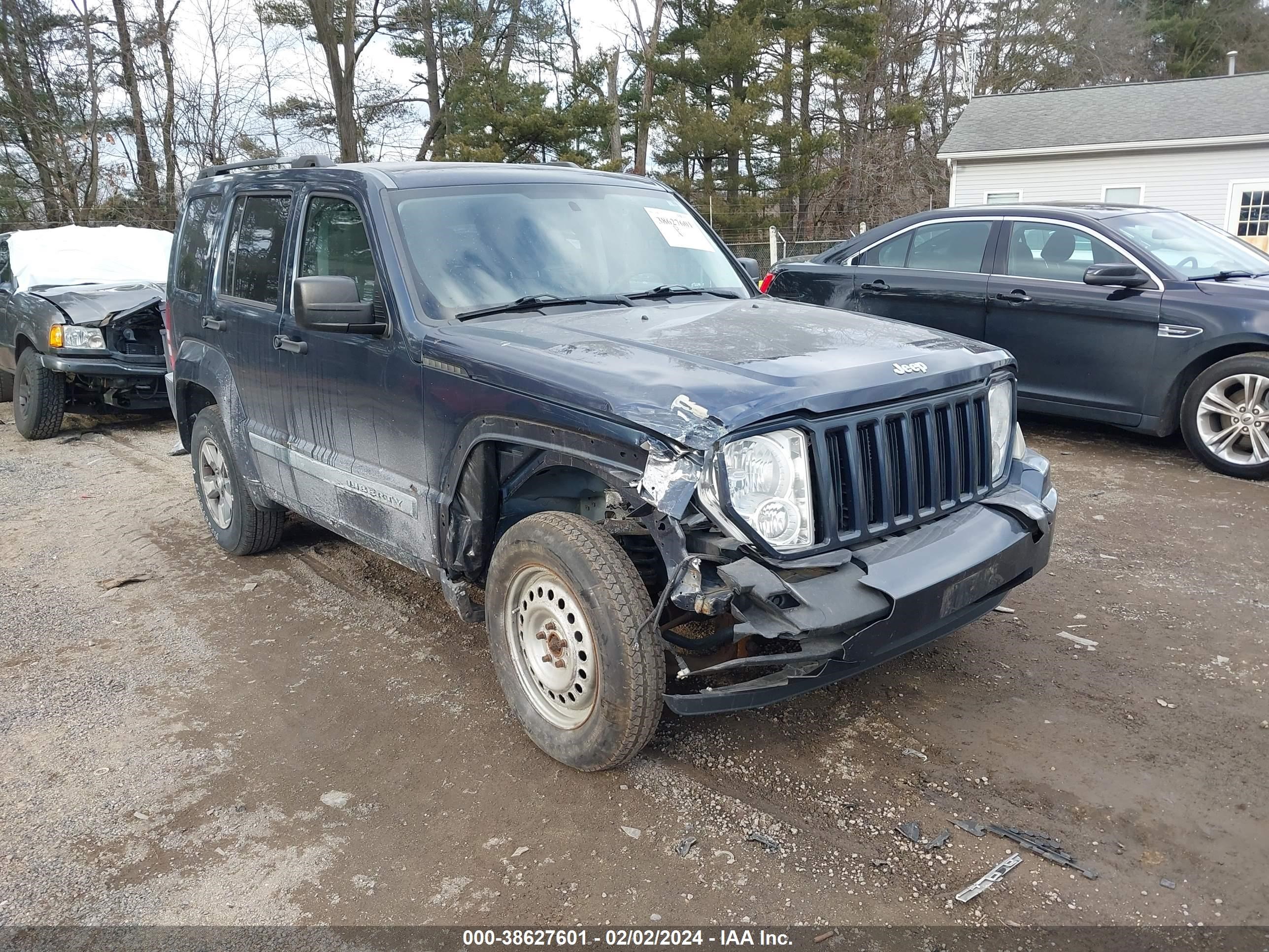 jeep liberty (north america) 2008 1j8gn28k18w193651