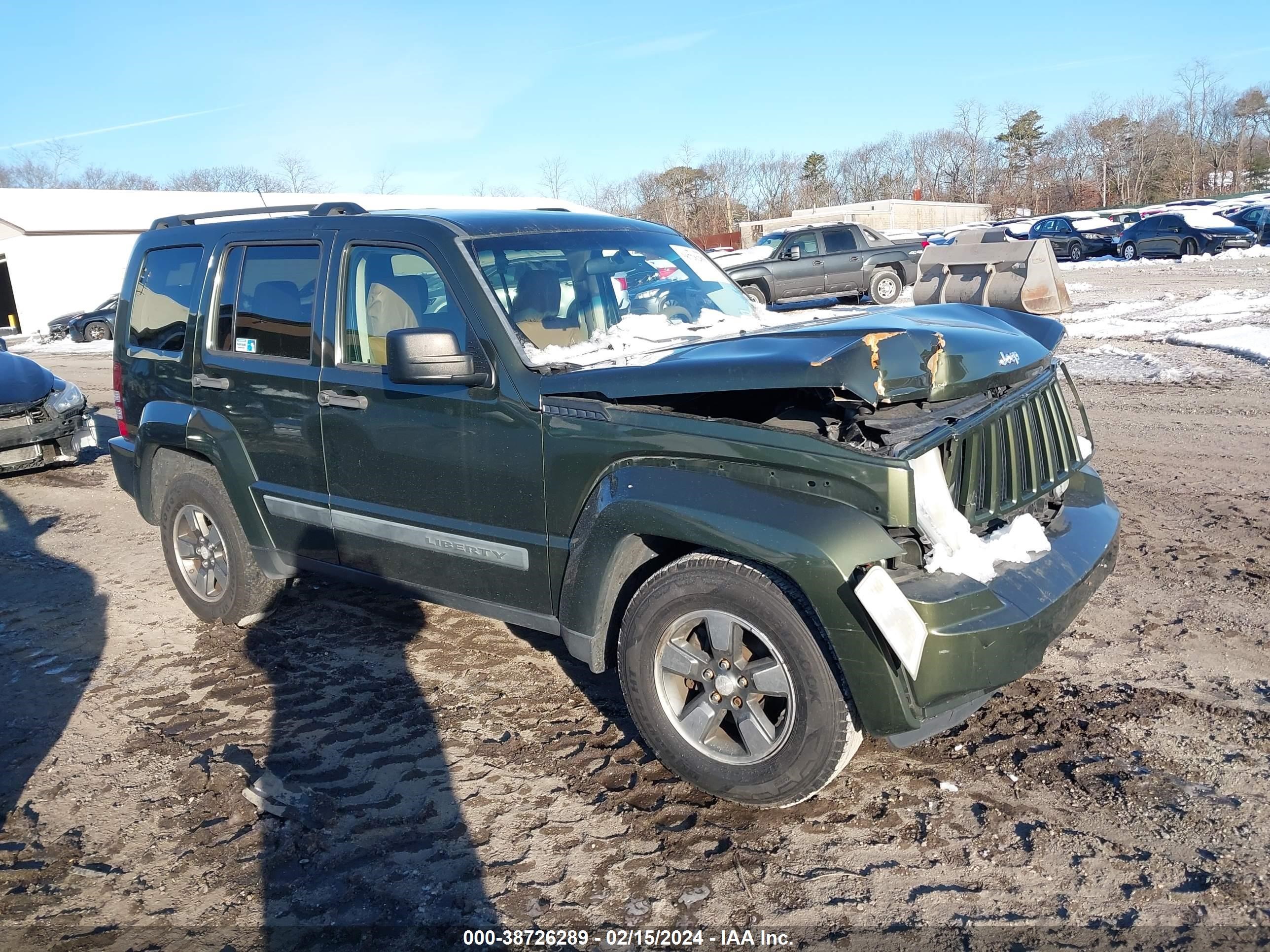 jeep liberty (north america) 2008 1j8gn28k28w267188