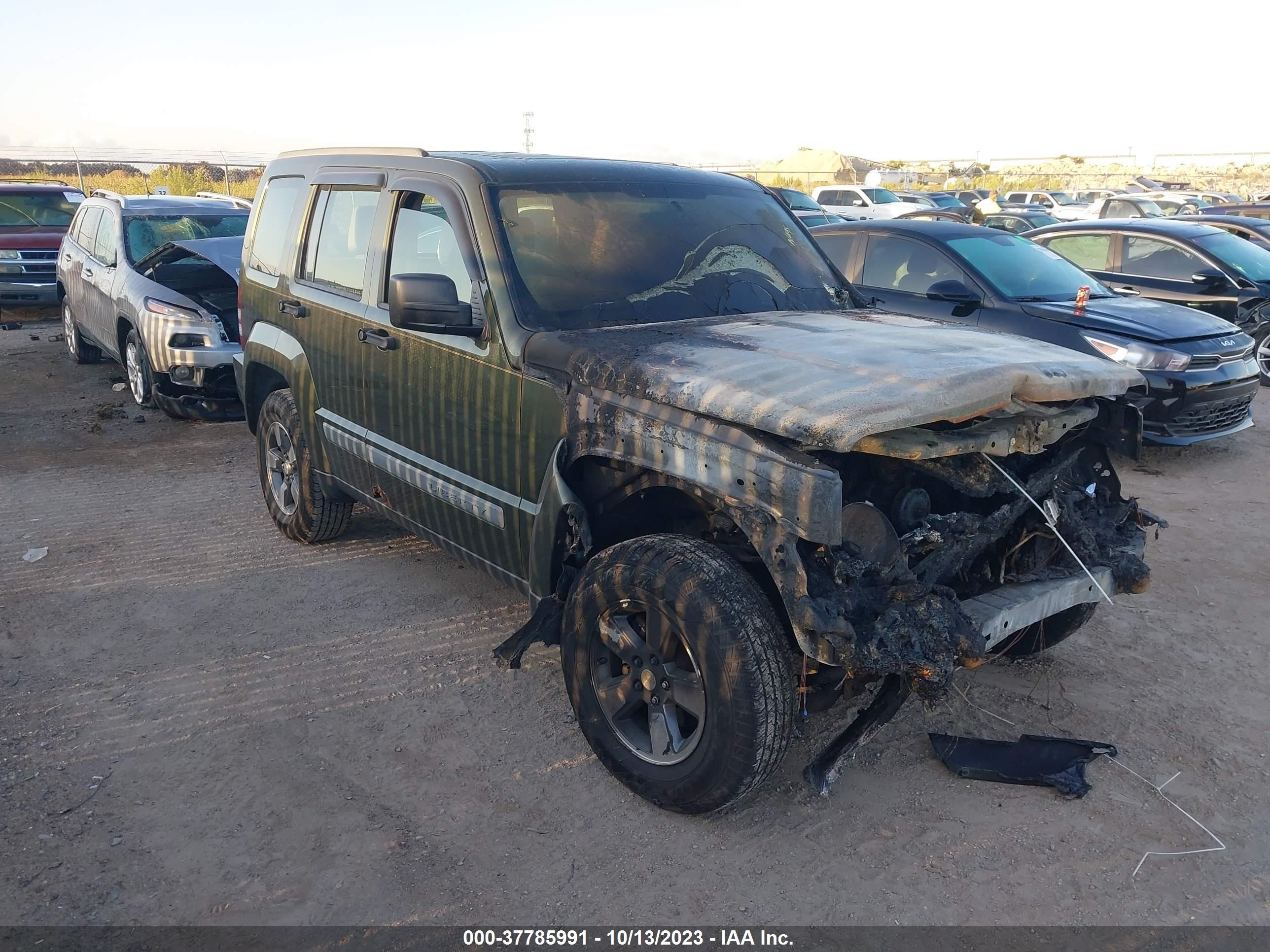 jeep liberty (north america) 2008 1j8gn28k38w169481