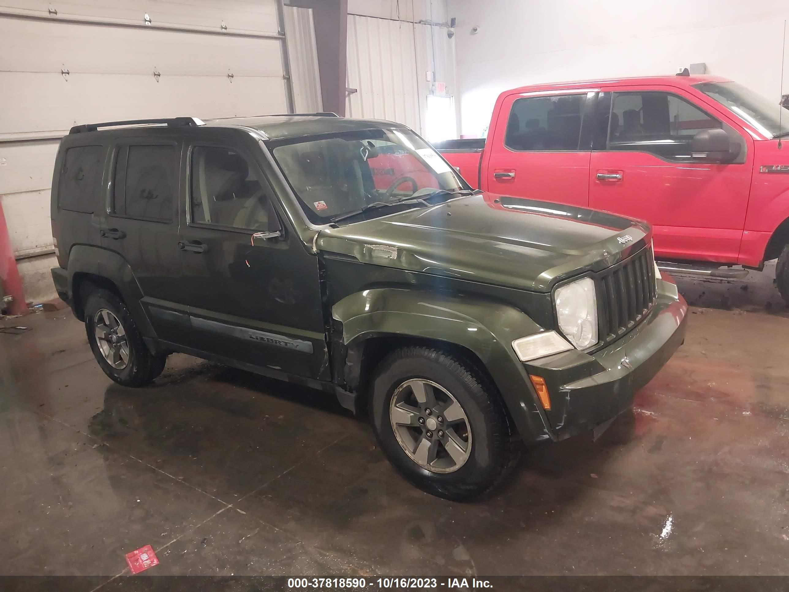 jeep liberty (north america) 2008 1j8gn28k38w281150