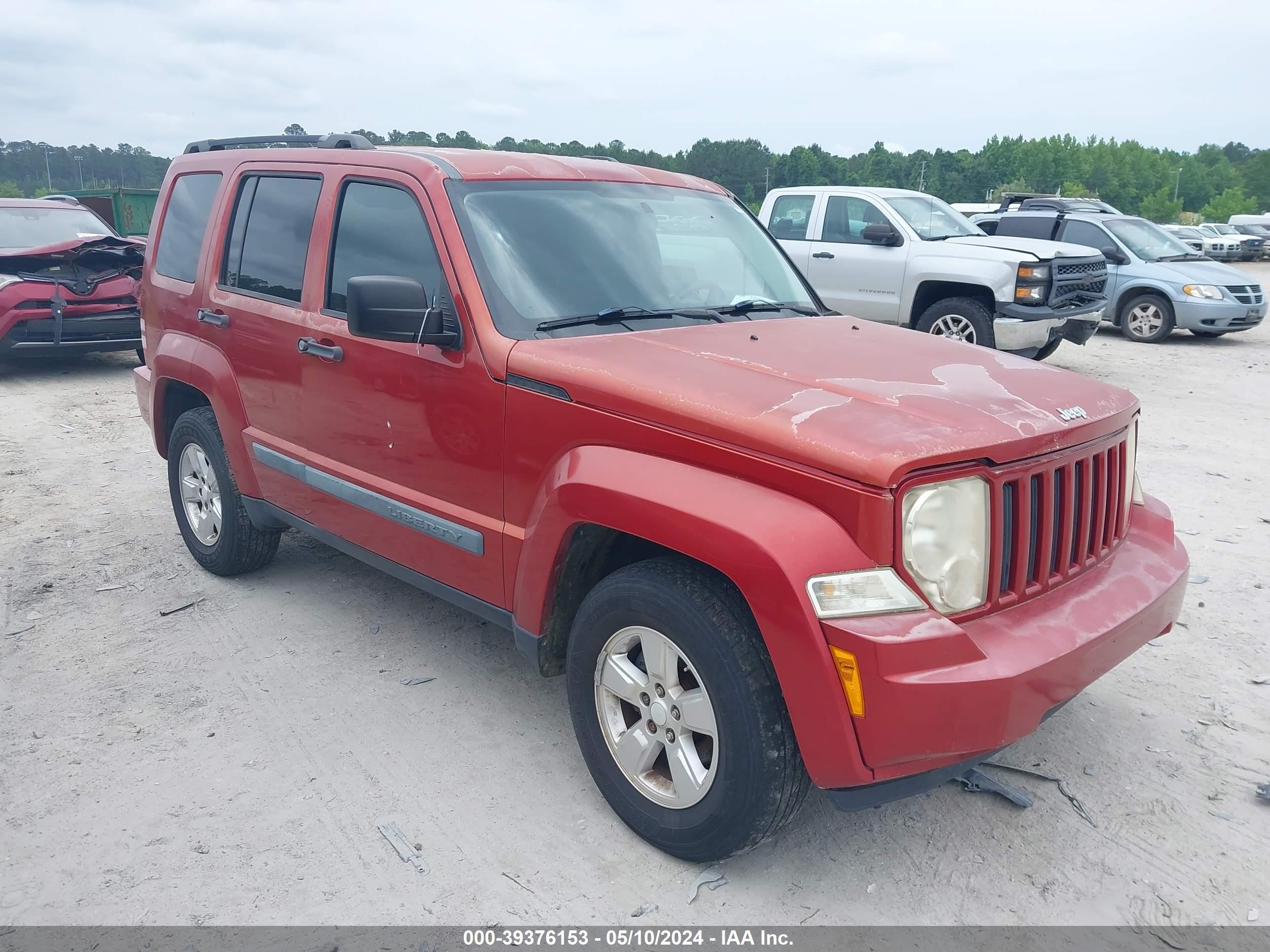 jeep liberty (north america) 2009 1j8gn28k39w521542