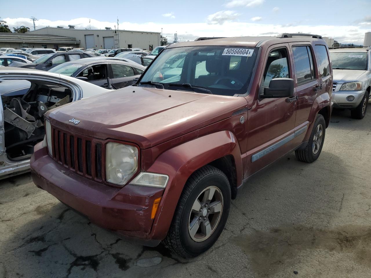 jeep liberty (north america) 2008 1j8gn28k68w189174