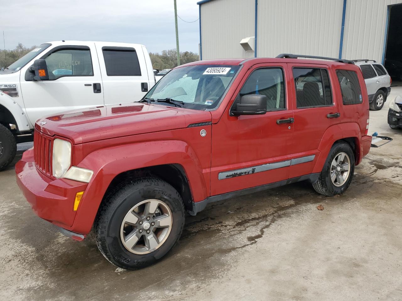 jeep liberty (north america) 2008 1j8gn28k68w248692