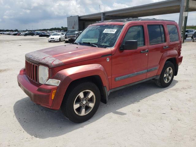 jeep liberty 2008 1j8gn28k68w266612