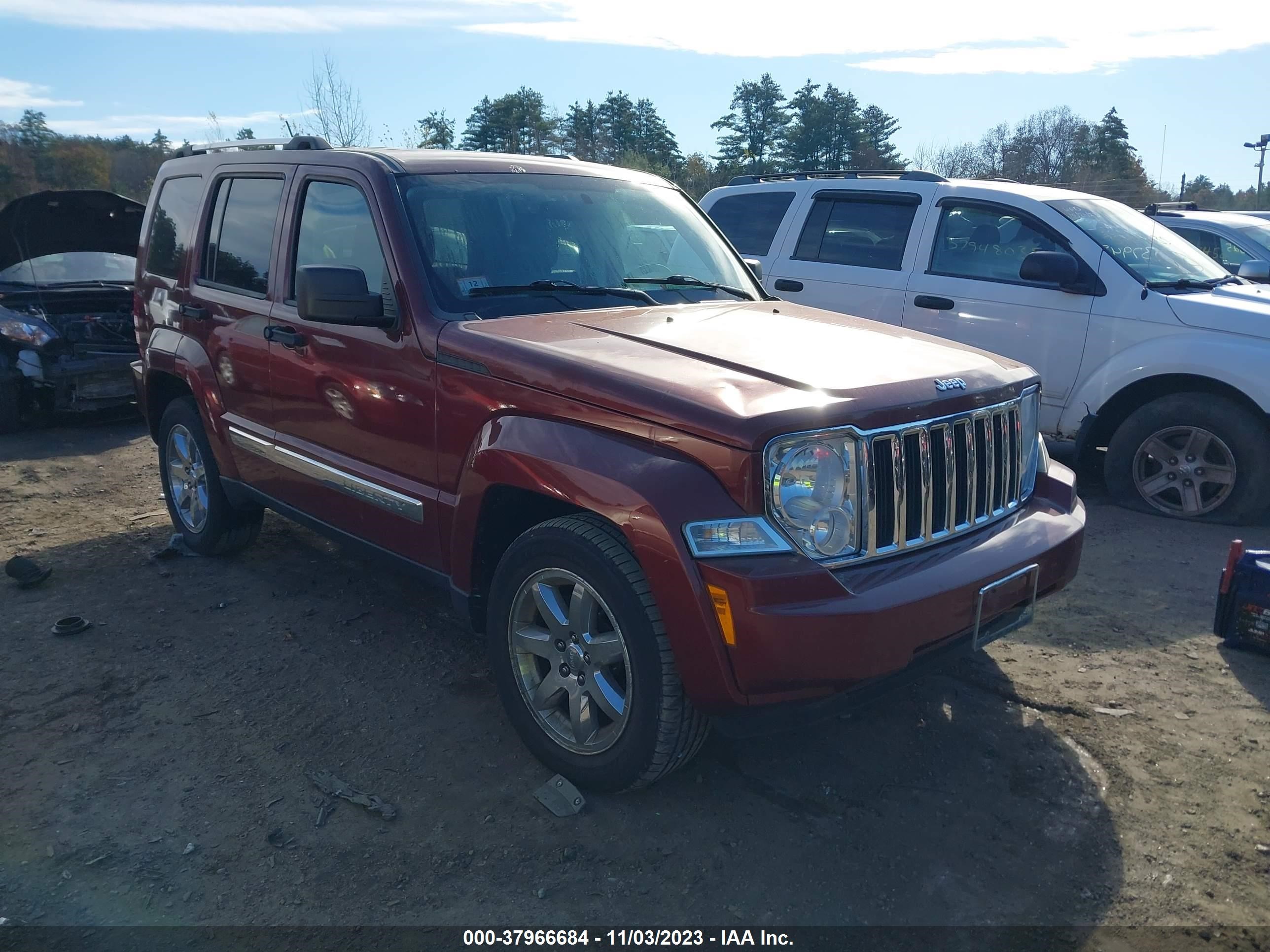 jeep liberty (north america) 2008 1j8gn58k58w199678