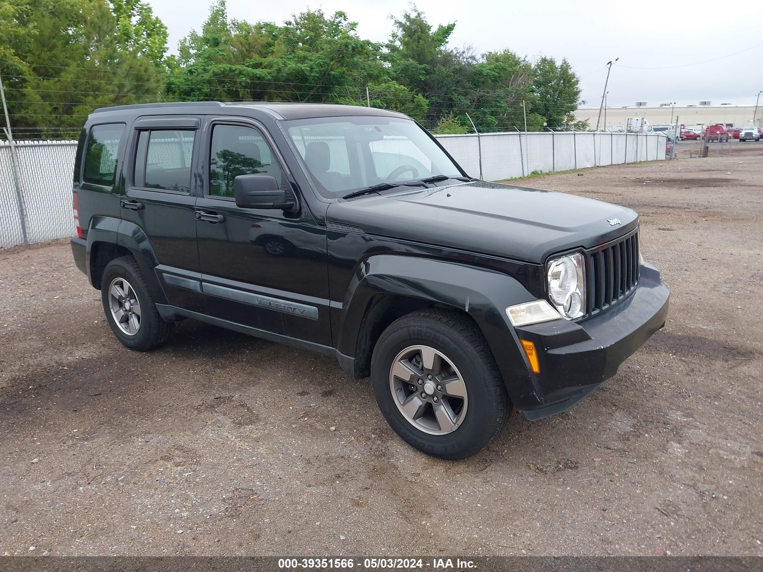 jeep liberty (north america) 2008 1j8gp28k18w134898