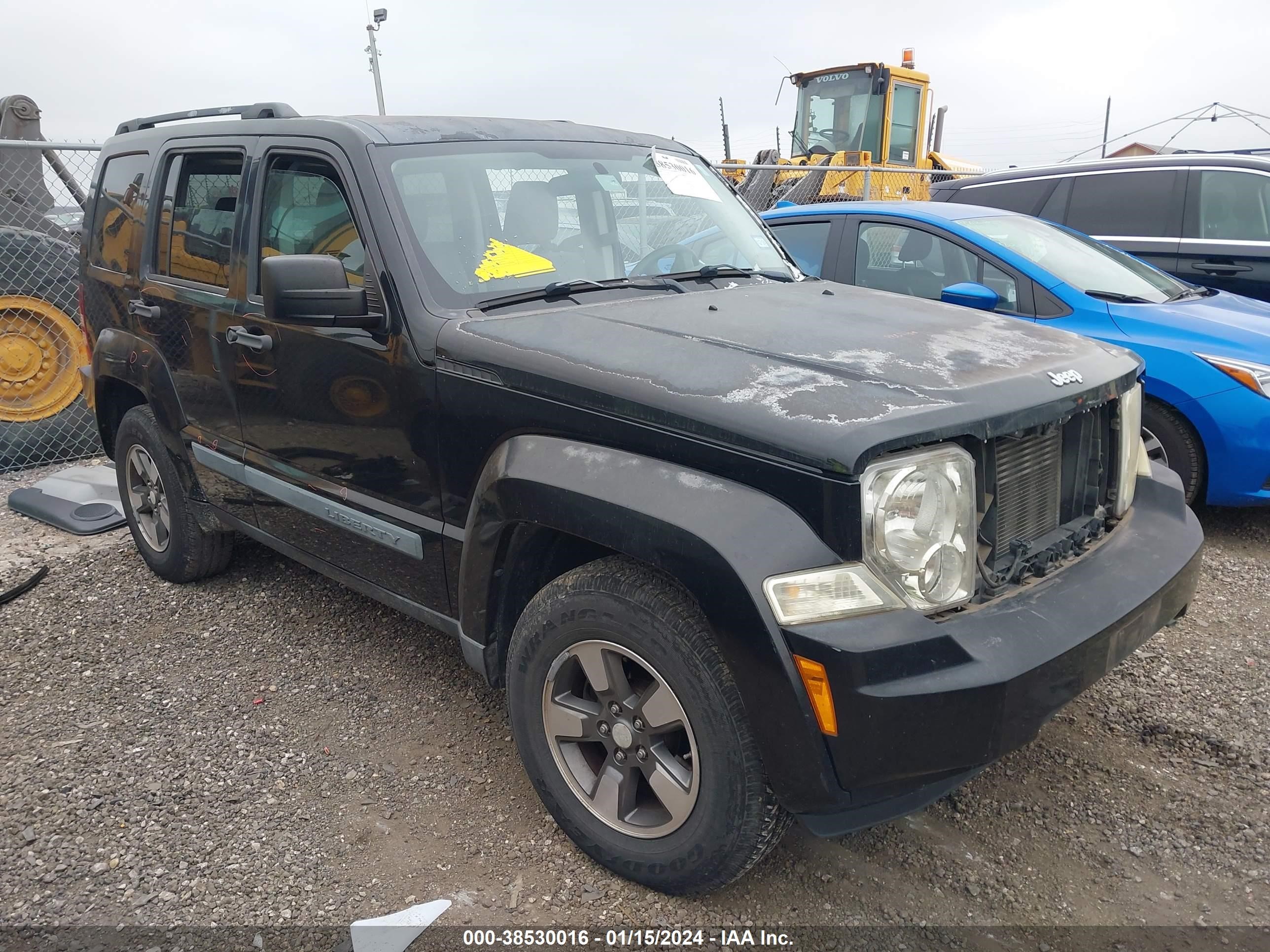 jeep liberty (north america) 2008 1j8gp28k28w171717