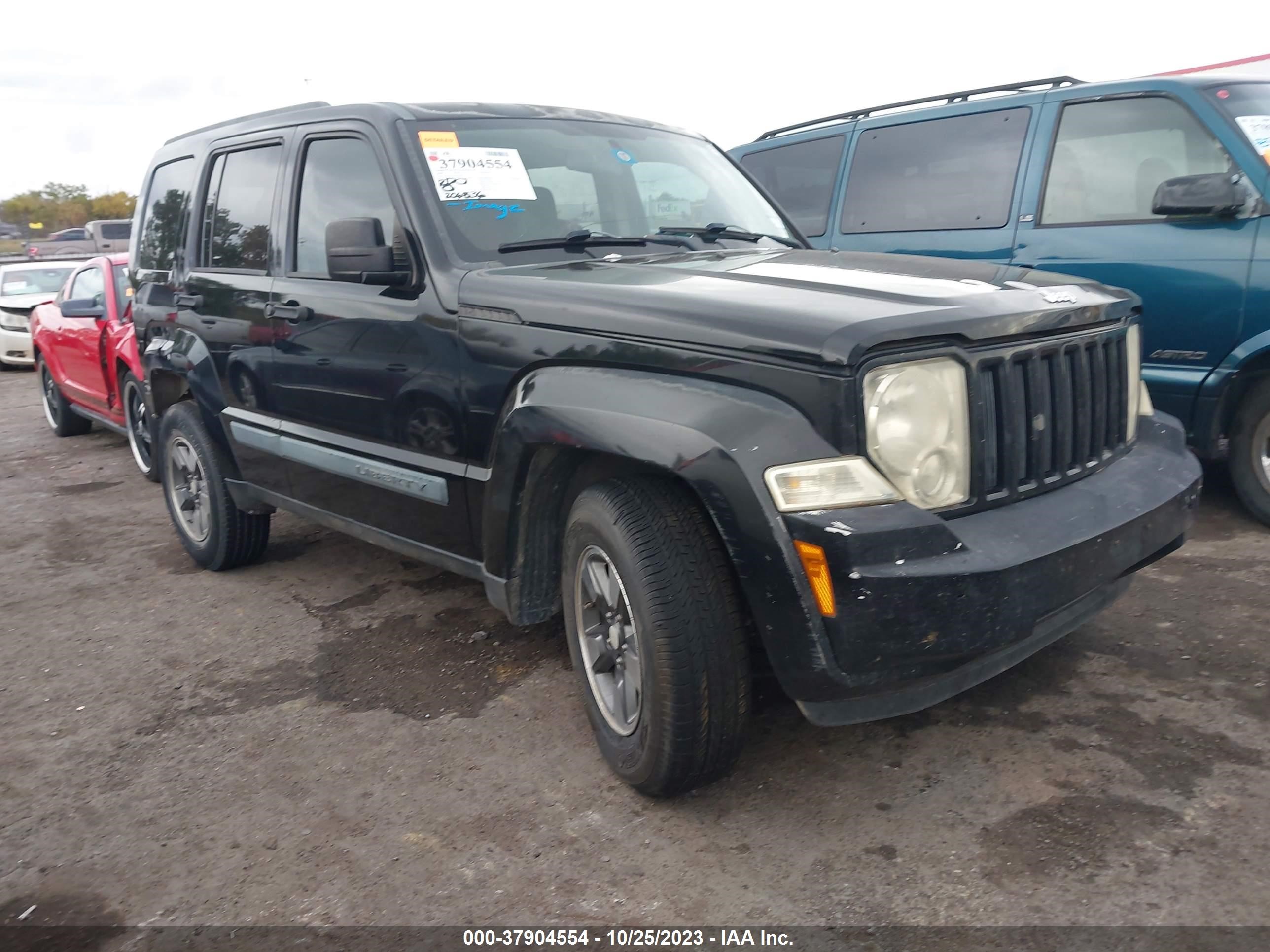 jeep liberty (north america) 2008 1j8gp28k58w184641