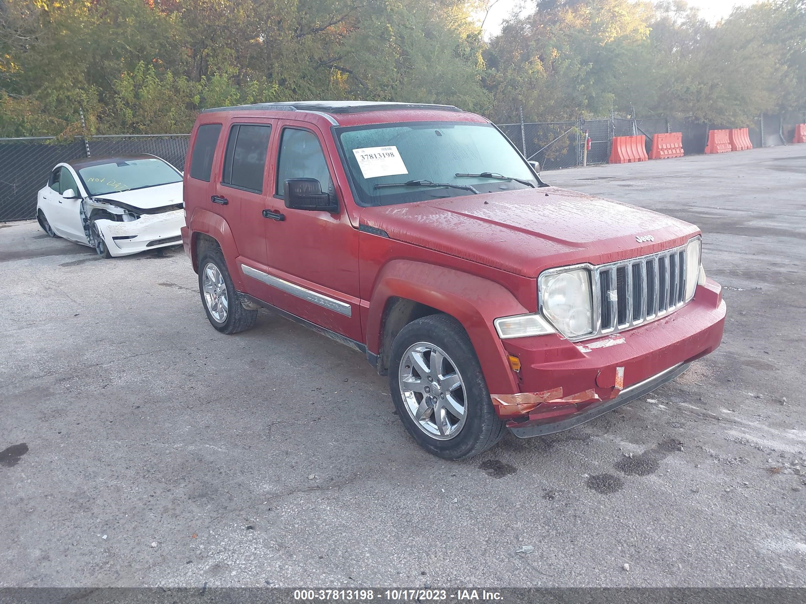 jeep liberty (north america) 2008 1j8gp58k38w174031