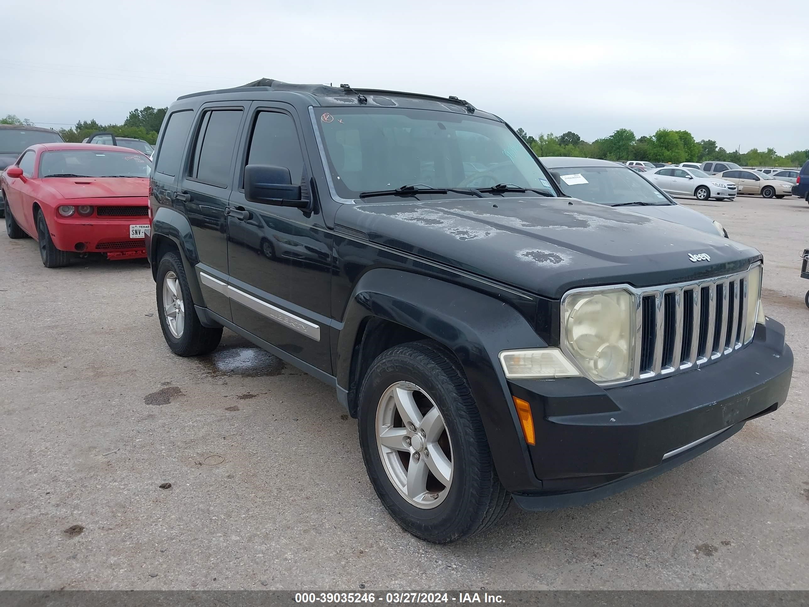 jeep liberty (north america) 2008 1j8gp58k38w280575