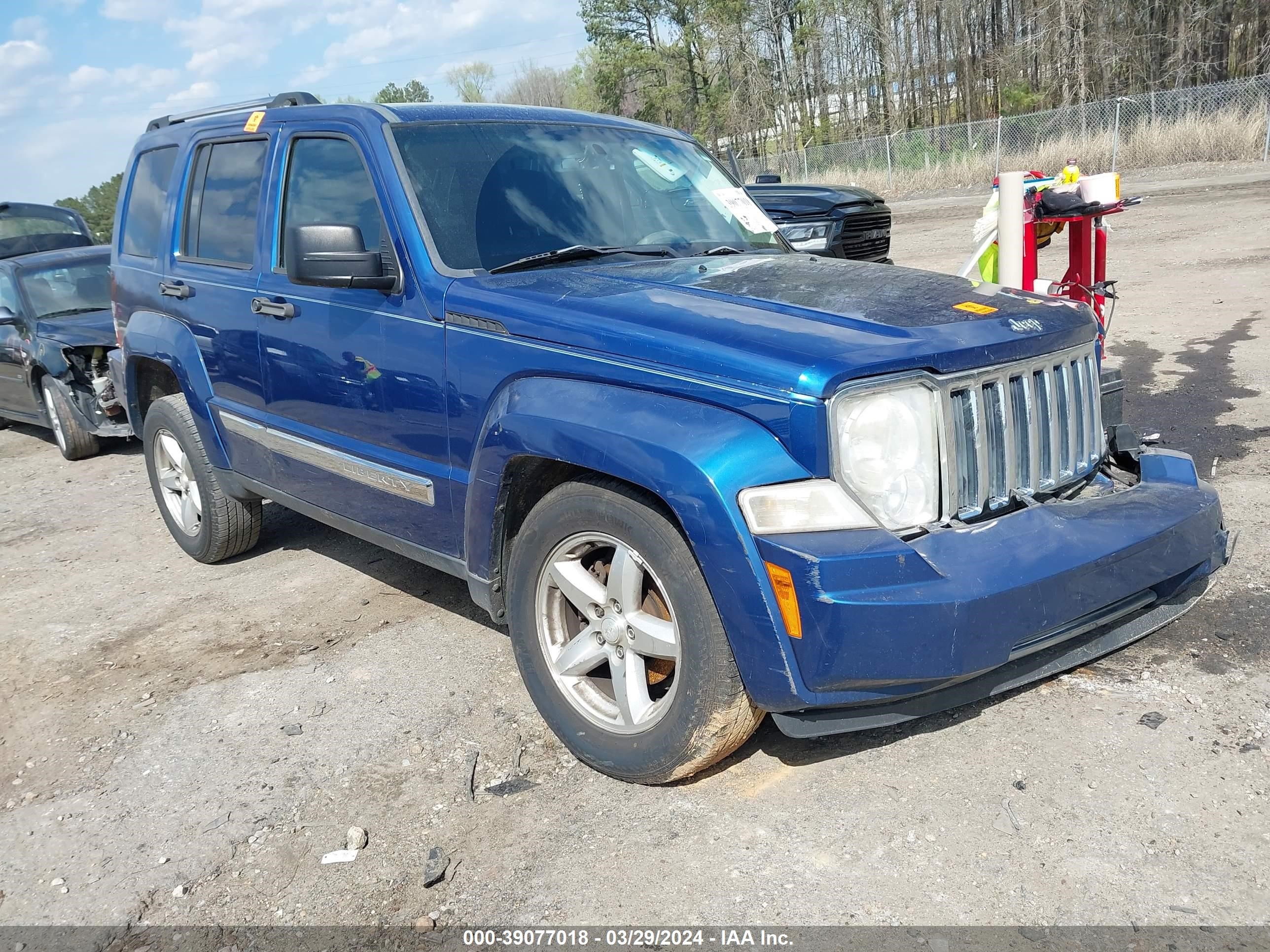 jeep liberty (north america) 2009 1j8gp58k99w523498