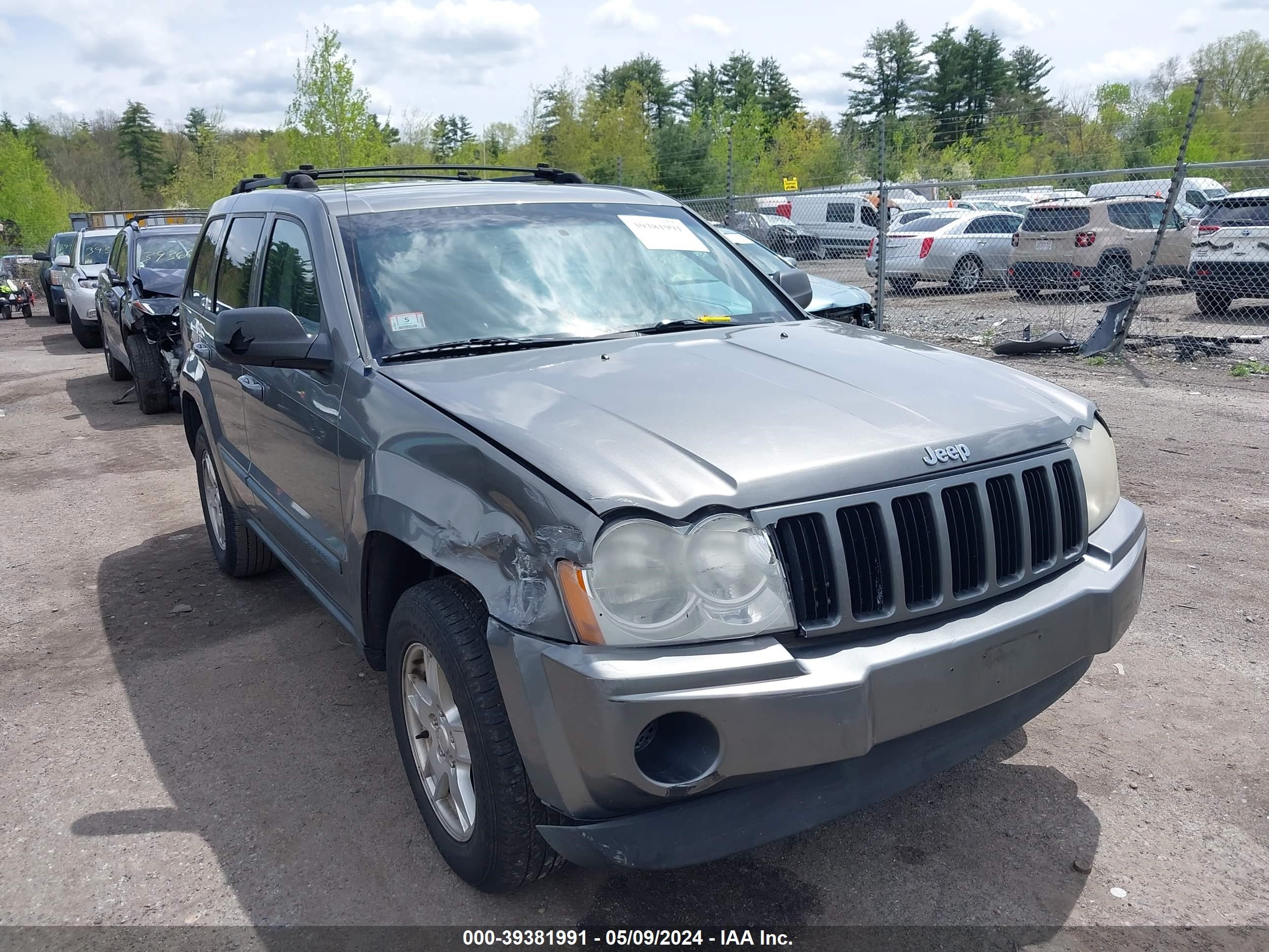 jeep grand cherokee 2007 1j8gr48k07c640535