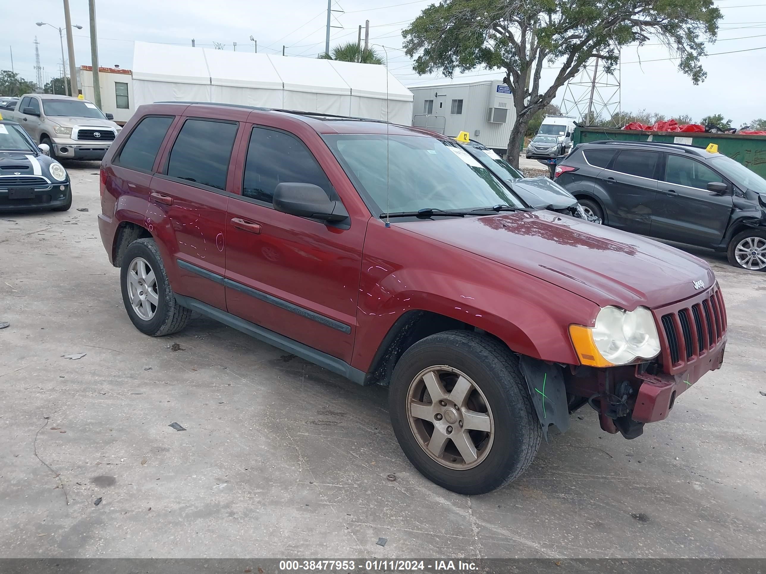 jeep grand cherokee 2008 1j8gs48k38c178008