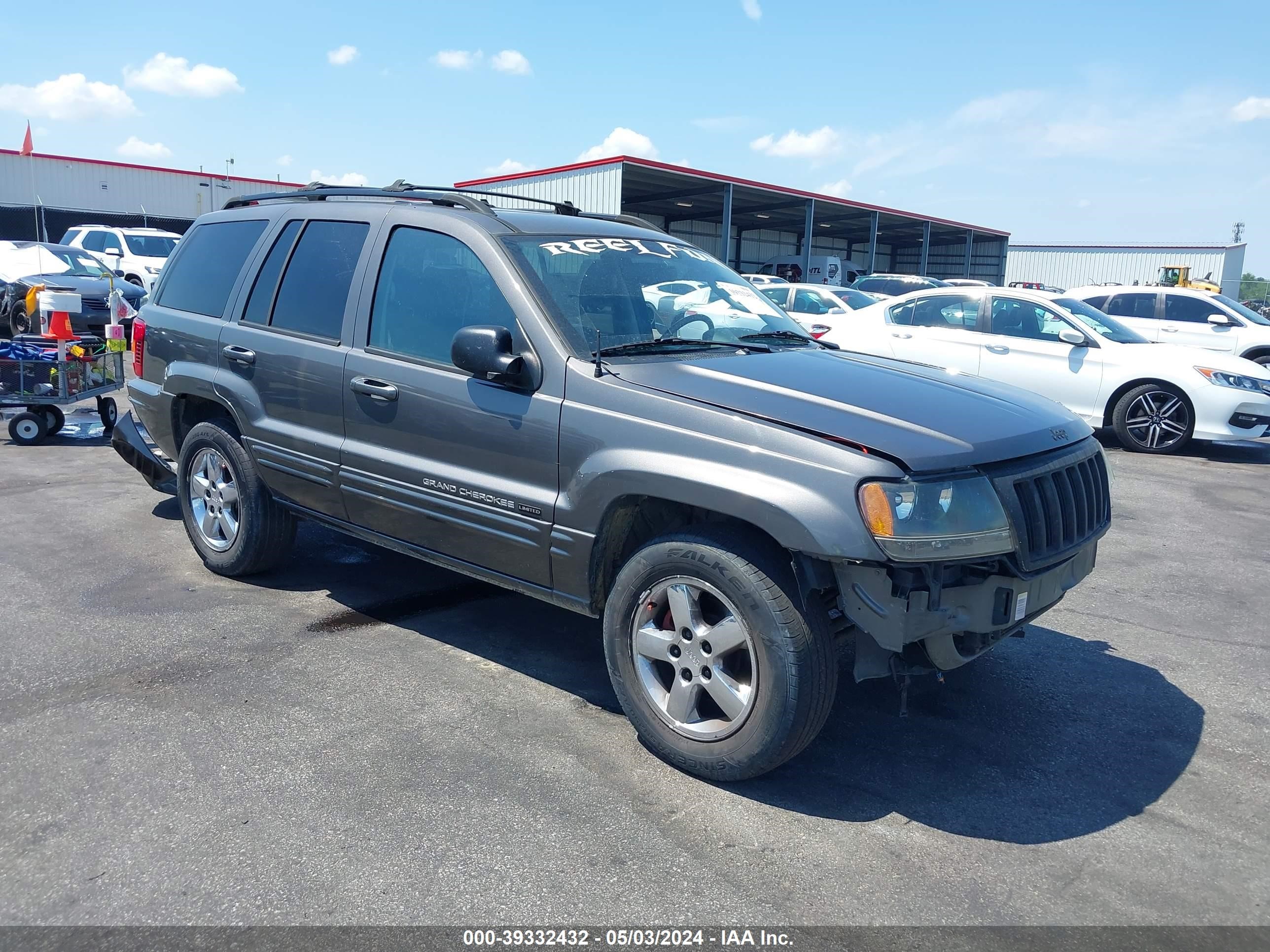 jeep grand cherokee 2004 1j8gw58n44c371556